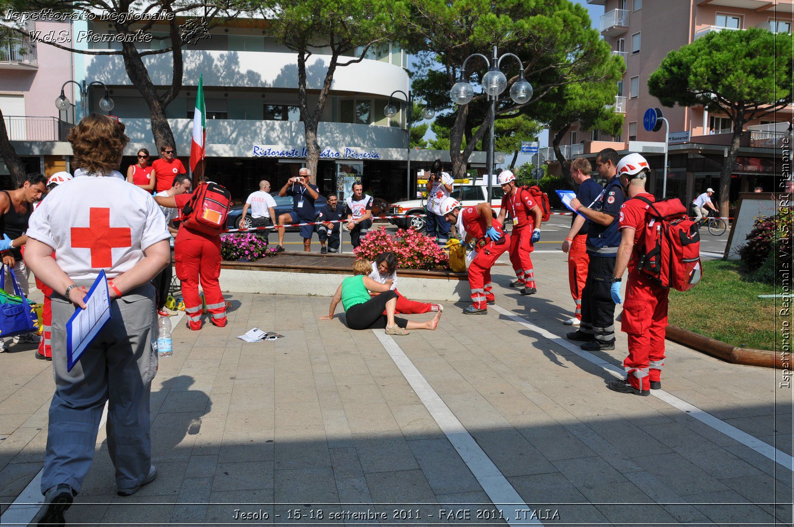 Jesolo - 15-18 settembre 2011 - FACE 2011, ITALIA -  Croce Rossa Italiana - Ispettorato Regionale Volontari del Soccorso Piemonte