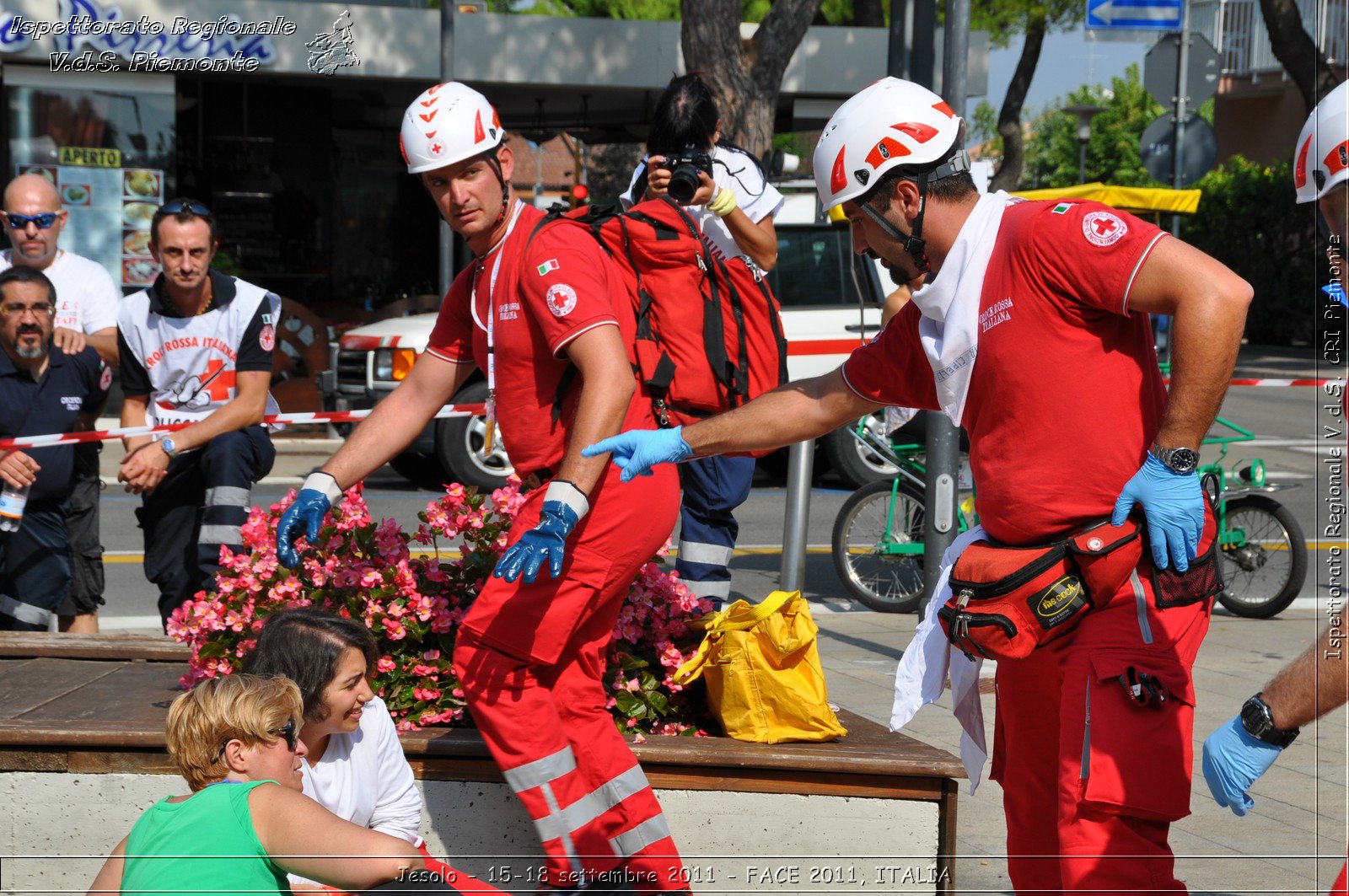 Jesolo - 15-18 settembre 2011 - FACE 2011, ITALIA -  Croce Rossa Italiana - Ispettorato Regionale Volontari del Soccorso Piemonte