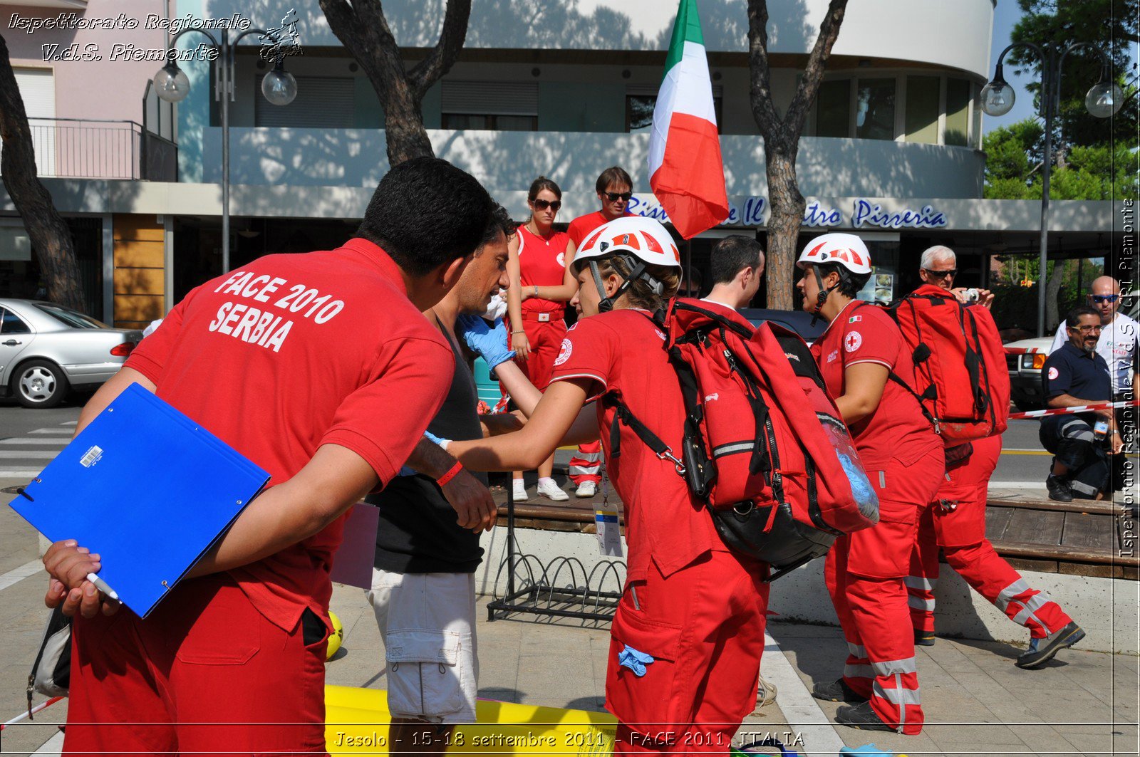 Jesolo - 15-18 settembre 2011 - FACE 2011, ITALIA -  Croce Rossa Italiana - Ispettorato Regionale Volontari del Soccorso Piemonte