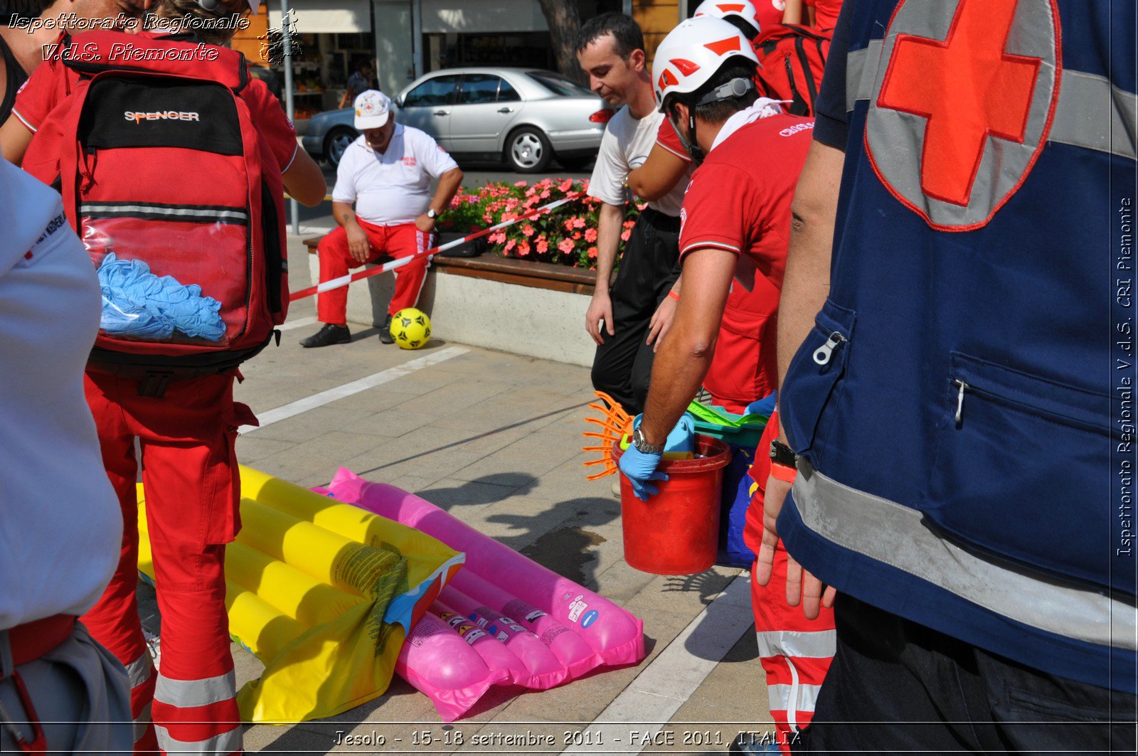 Jesolo - 15-18 settembre 2011 - FACE 2011, ITALIA -  Croce Rossa Italiana - Ispettorato Regionale Volontari del Soccorso Piemonte