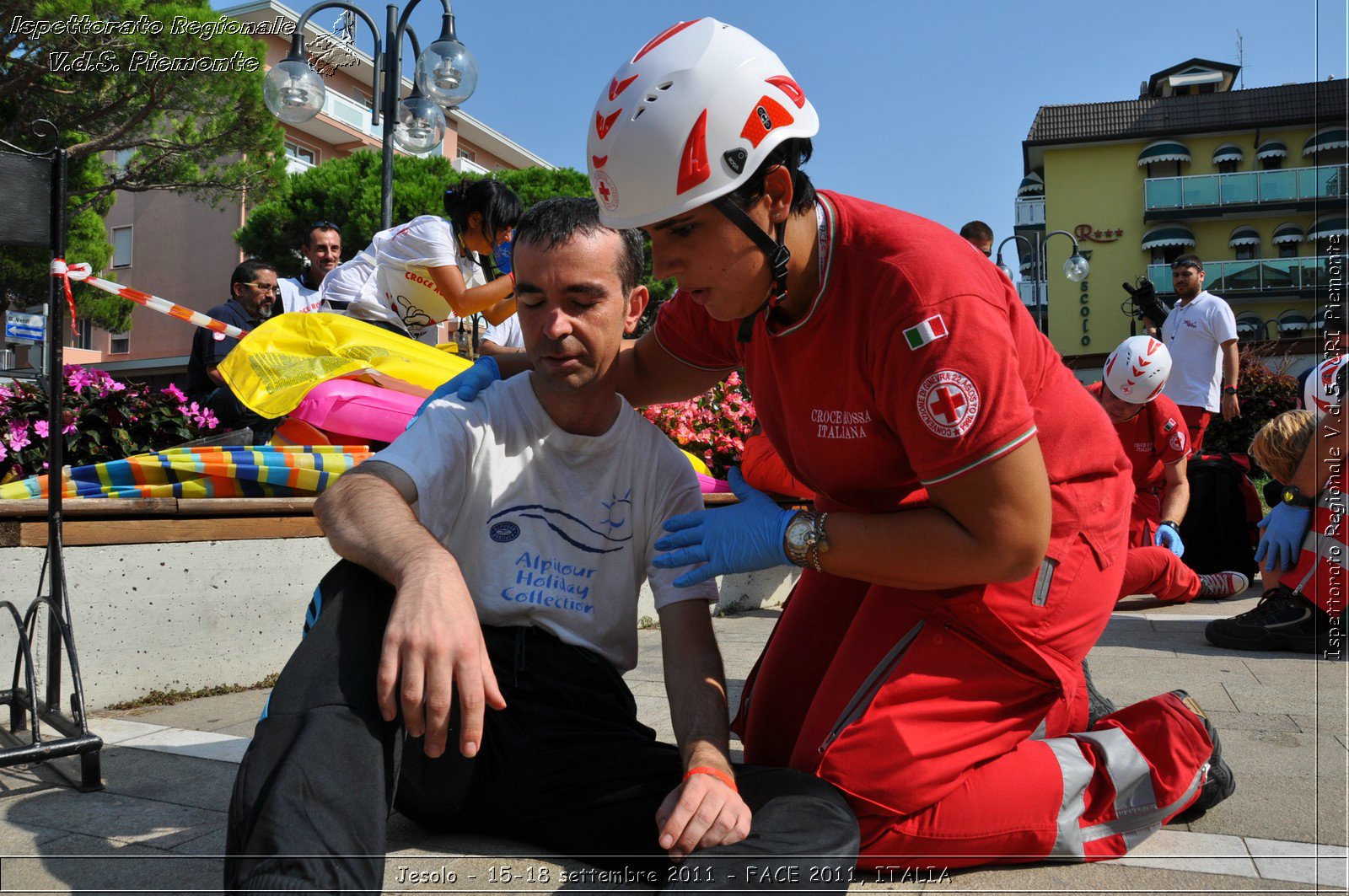 Jesolo - 15-18 settembre 2011 - FACE 2011, ITALIA -  Croce Rossa Italiana - Ispettorato Regionale Volontari del Soccorso Piemonte