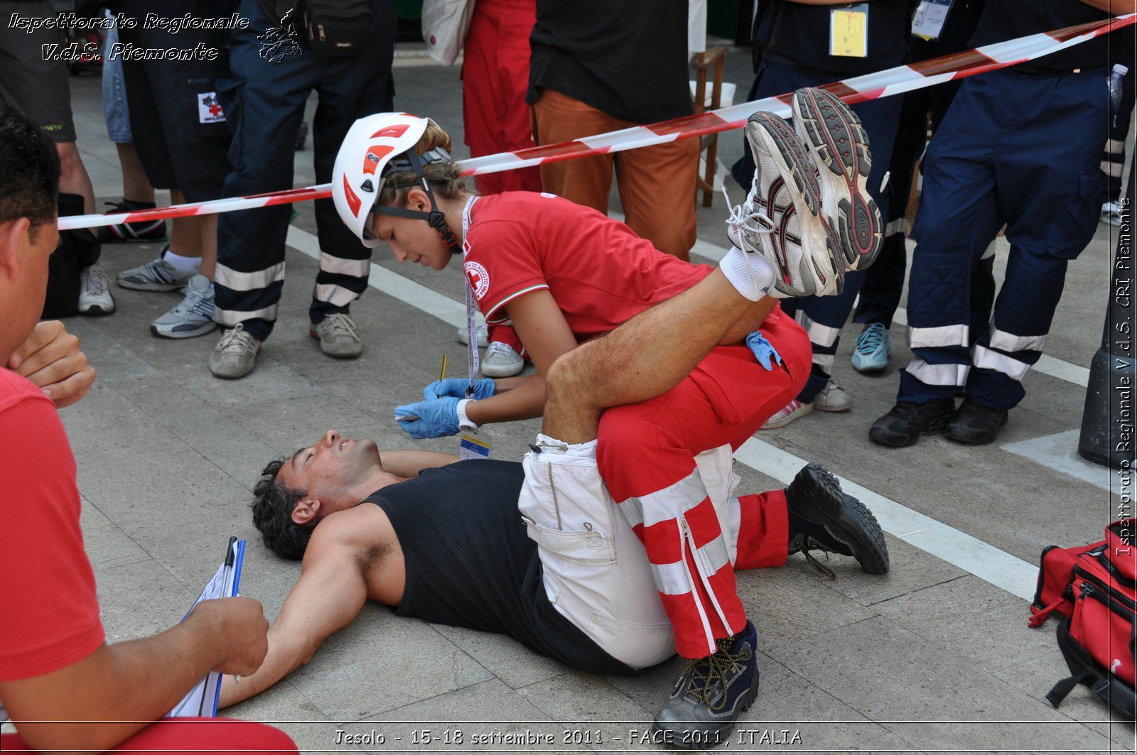 Jesolo - 15-18 settembre 2011 - FACE 2011, ITALIA -  Croce Rossa Italiana - Ispettorato Regionale Volontari del Soccorso Piemonte