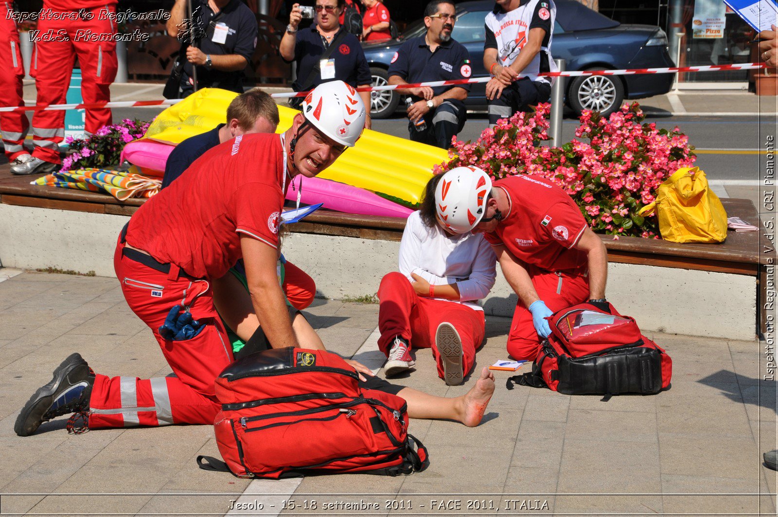 Jesolo - 15-18 settembre 2011 - FACE 2011, ITALIA -  Croce Rossa Italiana - Ispettorato Regionale Volontari del Soccorso Piemonte