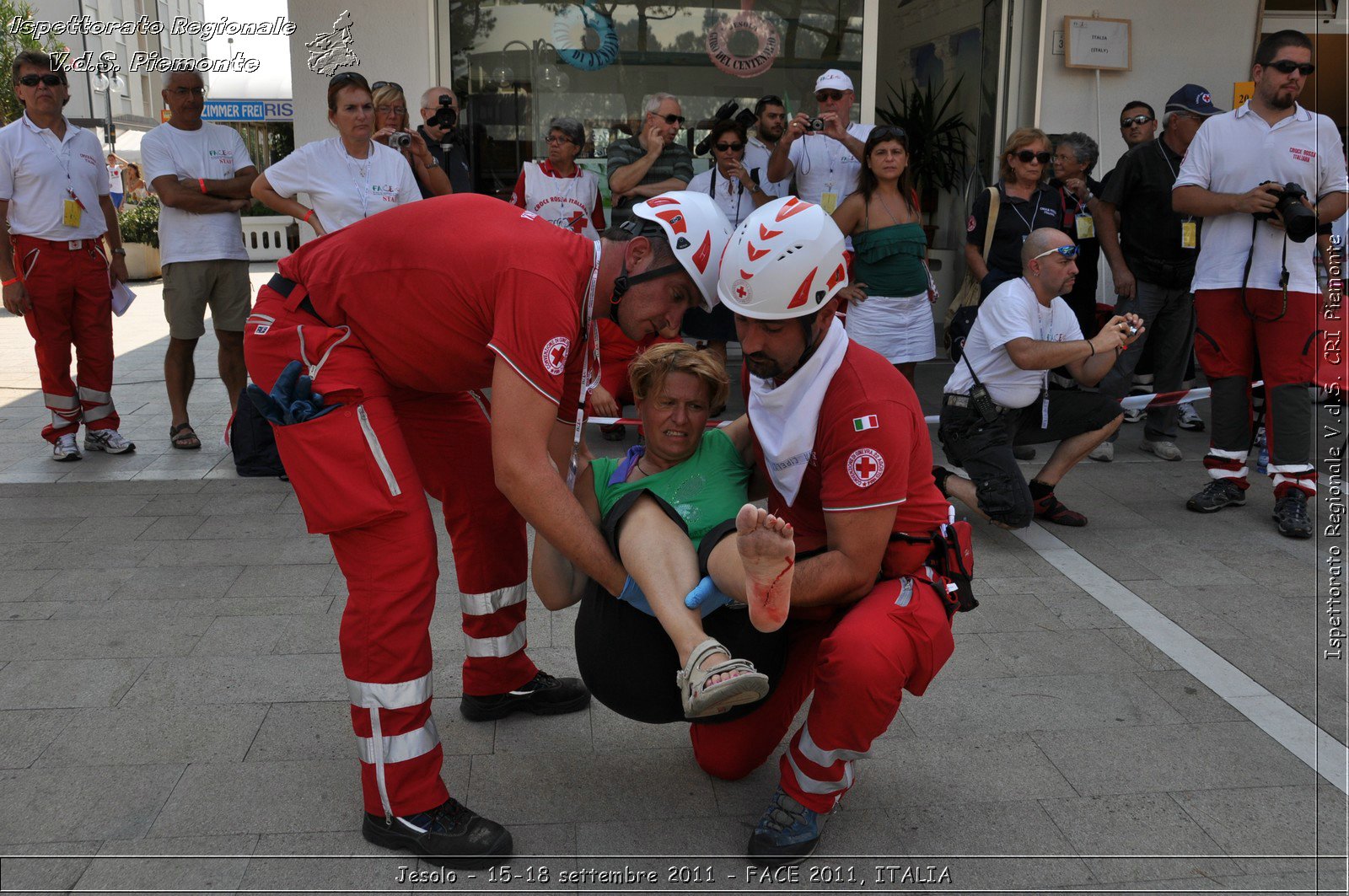 Jesolo - 15-18 settembre 2011 - FACE 2011, ITALIA -  Croce Rossa Italiana - Ispettorato Regionale Volontari del Soccorso Piemonte