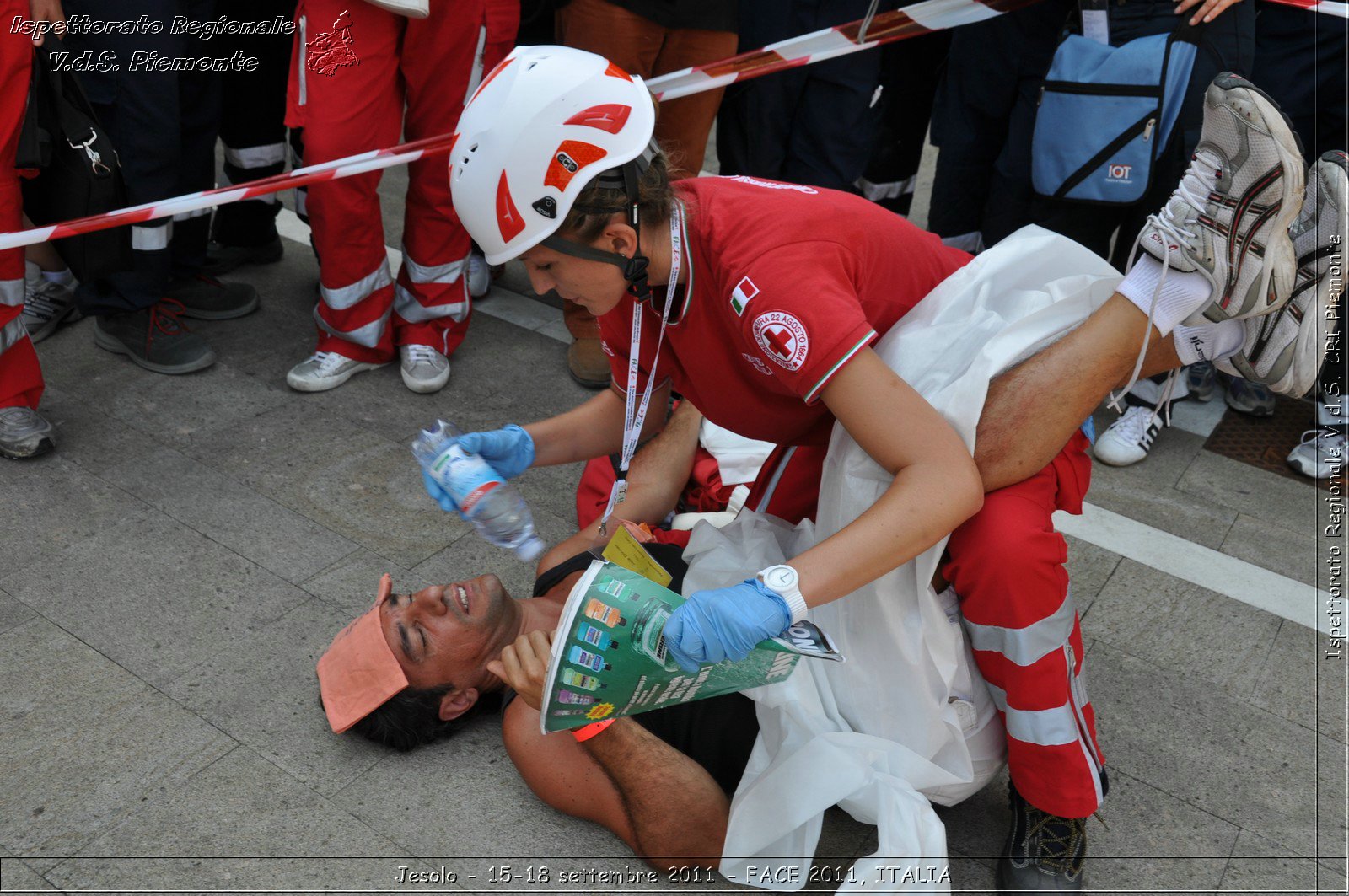 Jesolo - 15-18 settembre 2011 - FACE 2011, ITALIA -  Croce Rossa Italiana - Ispettorato Regionale Volontari del Soccorso Piemonte