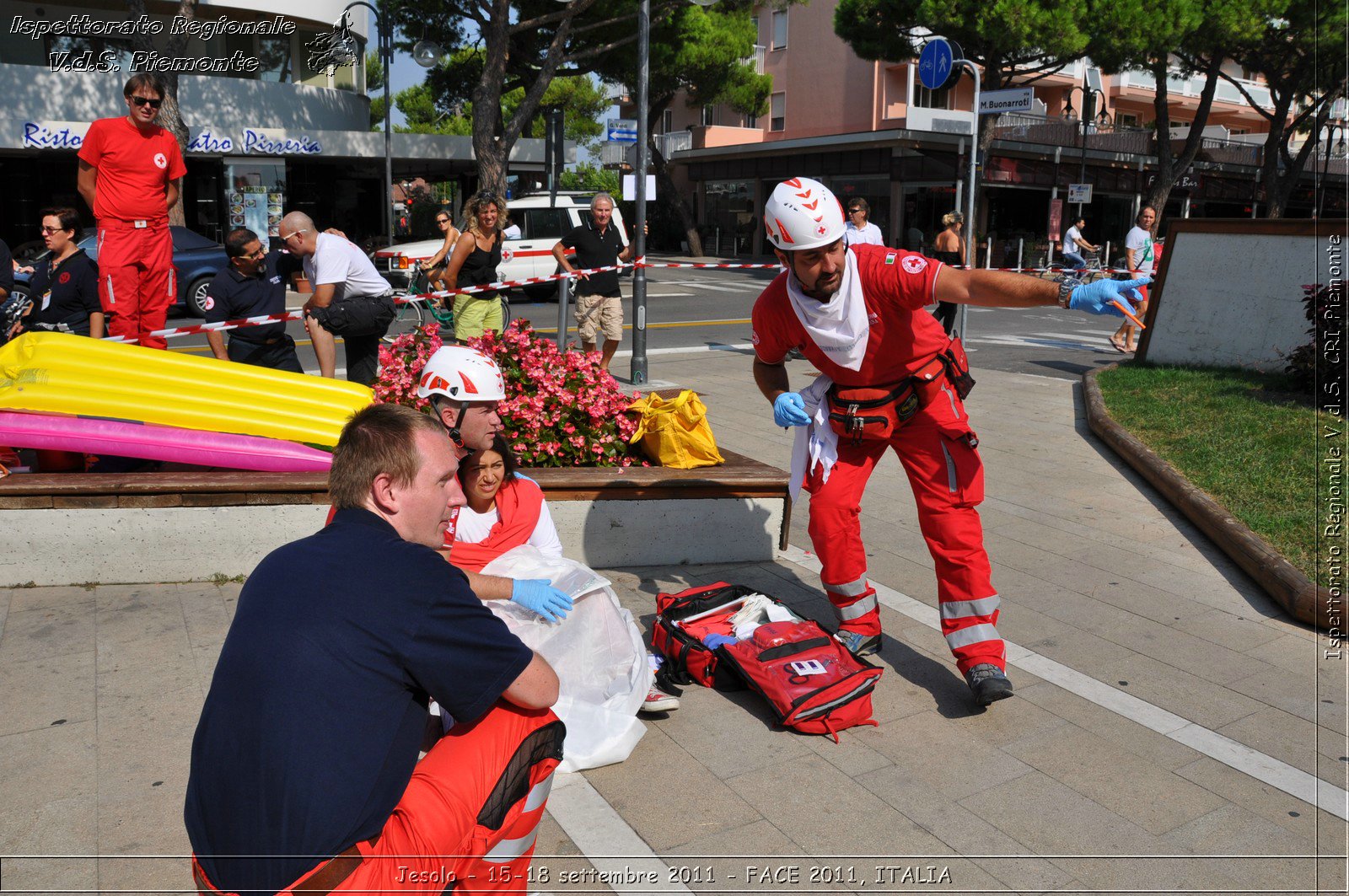 Jesolo - 15-18 settembre 2011 - FACE 2011, ITALIA -  Croce Rossa Italiana - Ispettorato Regionale Volontari del Soccorso Piemonte