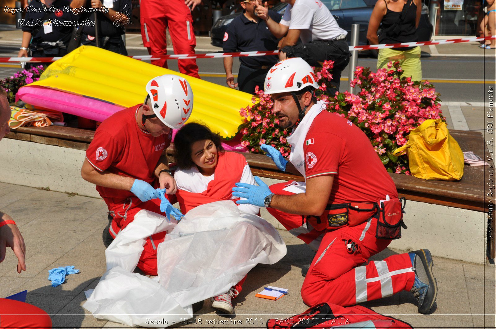 Jesolo - 15-18 settembre 2011 - FACE 2011, ITALIA -  Croce Rossa Italiana - Ispettorato Regionale Volontari del Soccorso Piemonte