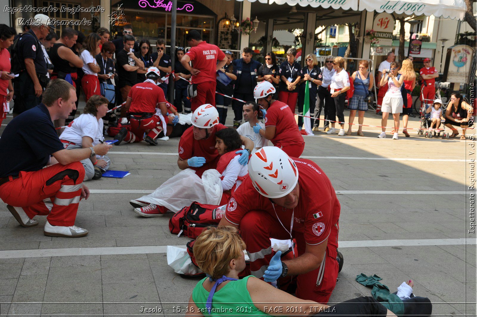 Jesolo - 15-18 settembre 2011 - FACE 2011, ITALIA -  Croce Rossa Italiana - Ispettorato Regionale Volontari del Soccorso Piemonte