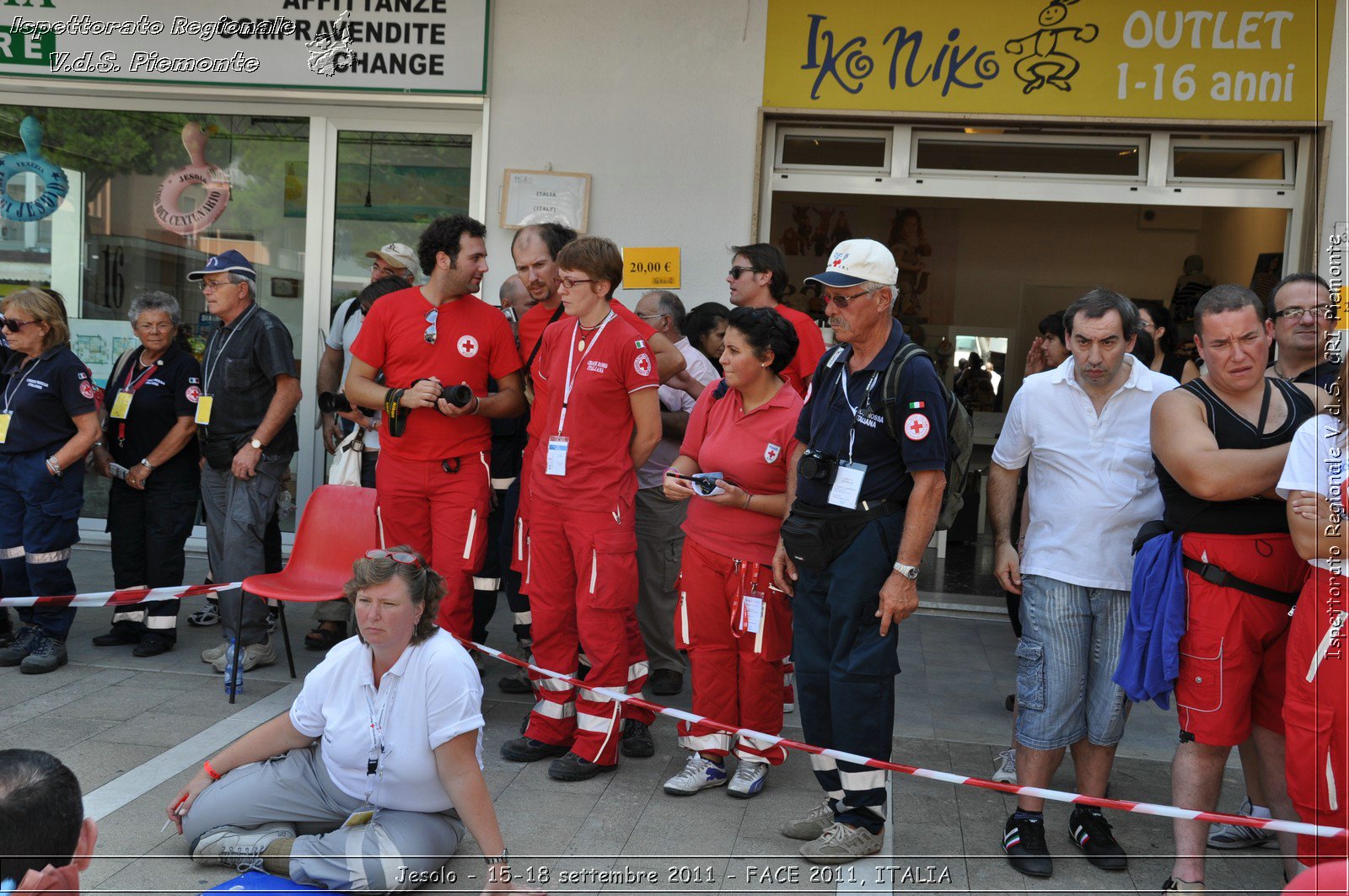 Jesolo - 15-18 settembre 2011 - FACE 2011, ITALIA -  Croce Rossa Italiana - Ispettorato Regionale Volontari del Soccorso Piemonte