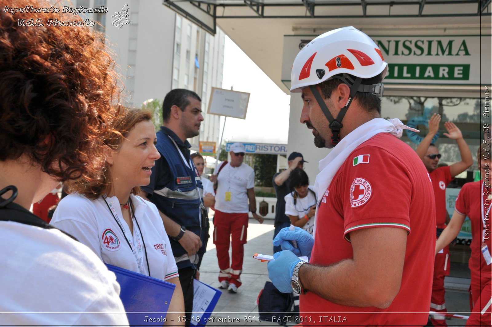 Jesolo - 15-18 settembre 2011 - FACE 2011, ITALIA -  Croce Rossa Italiana - Ispettorato Regionale Volontari del Soccorso Piemonte