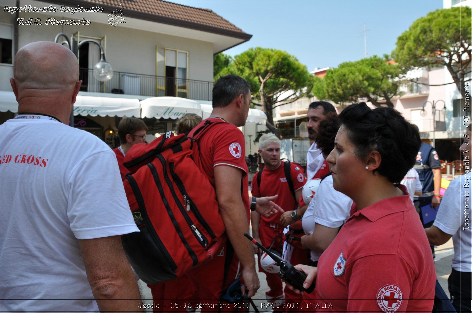 Jesolo - 15-18 settembre 2011 - FACE 2011, ITALIA -  Croce Rossa Italiana - Ispettorato Regionale Volontari del Soccorso Piemonte