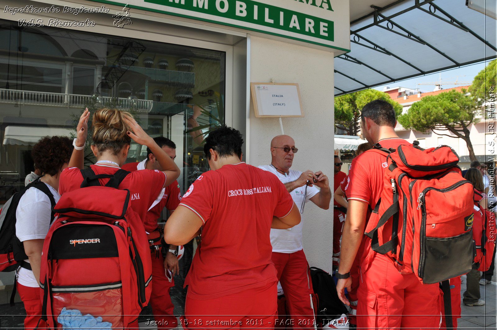 Jesolo - 15-18 settembre 2011 - FACE 2011, ITALIA -  Croce Rossa Italiana - Ispettorato Regionale Volontari del Soccorso Piemonte