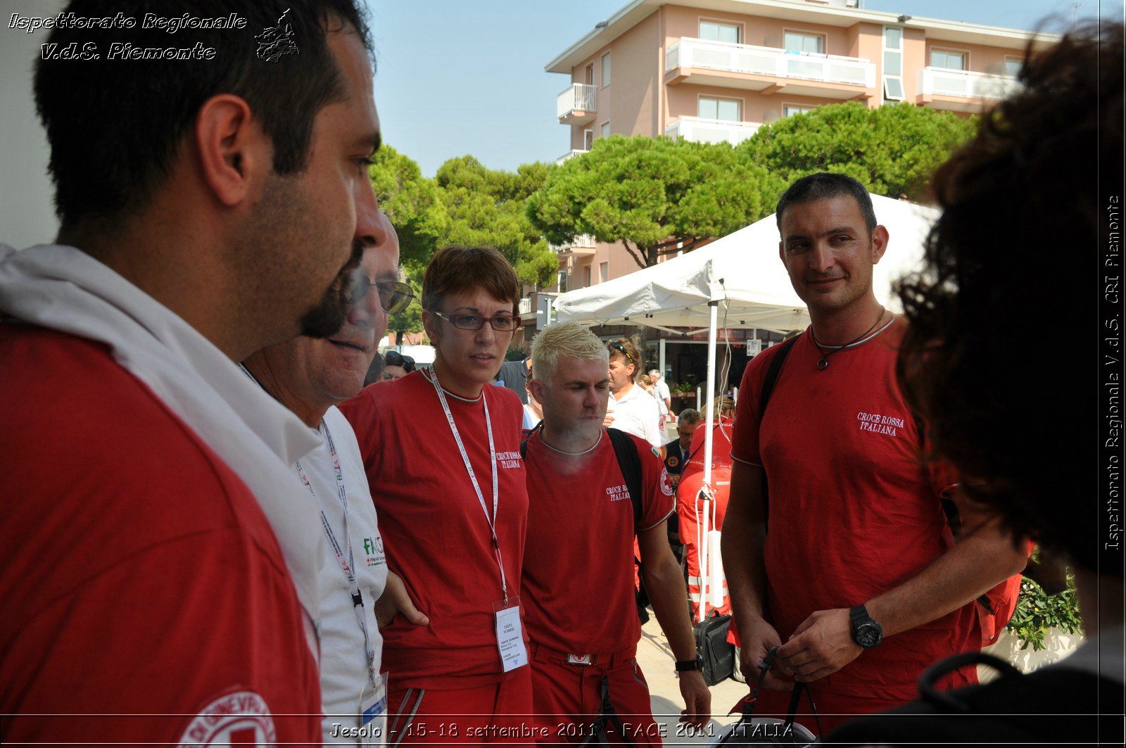 Jesolo - 15-18 settembre 2011 - FACE 2011, ITALIA -  Croce Rossa Italiana - Ispettorato Regionale Volontari del Soccorso Piemonte