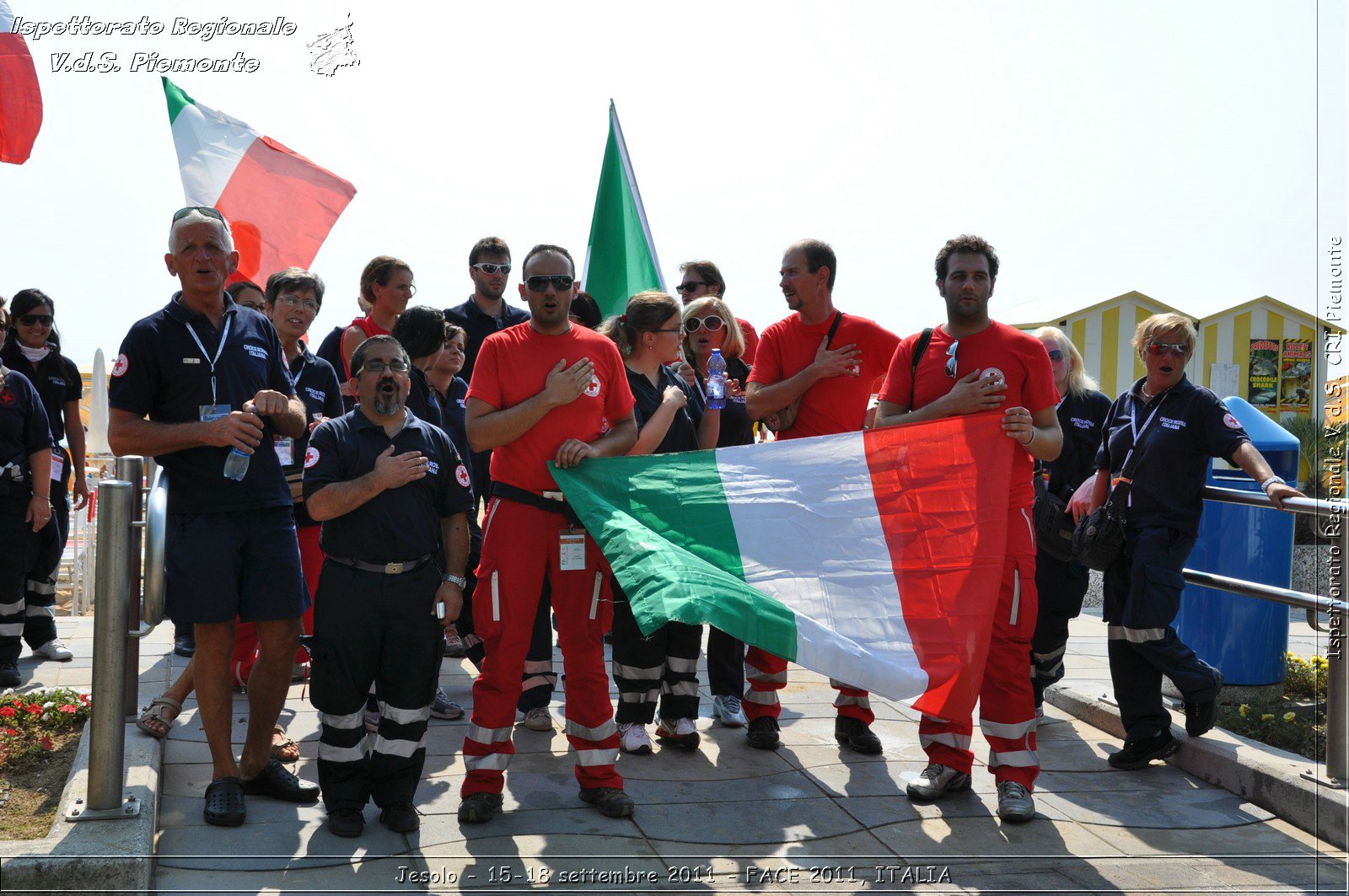 Jesolo - 15-18 settembre 2011 - FACE 2011, ITALIA -  Croce Rossa Italiana - Ispettorato Regionale Volontari del Soccorso Piemonte