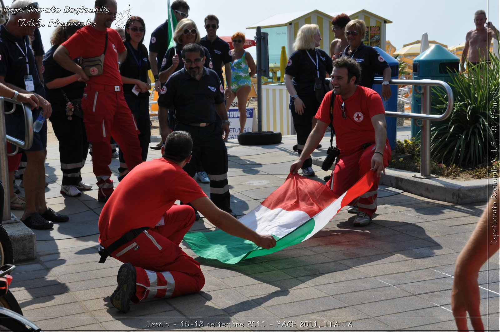 Jesolo - 15-18 settembre 2011 - FACE 2011, ITALIA -  Croce Rossa Italiana - Ispettorato Regionale Volontari del Soccorso Piemonte