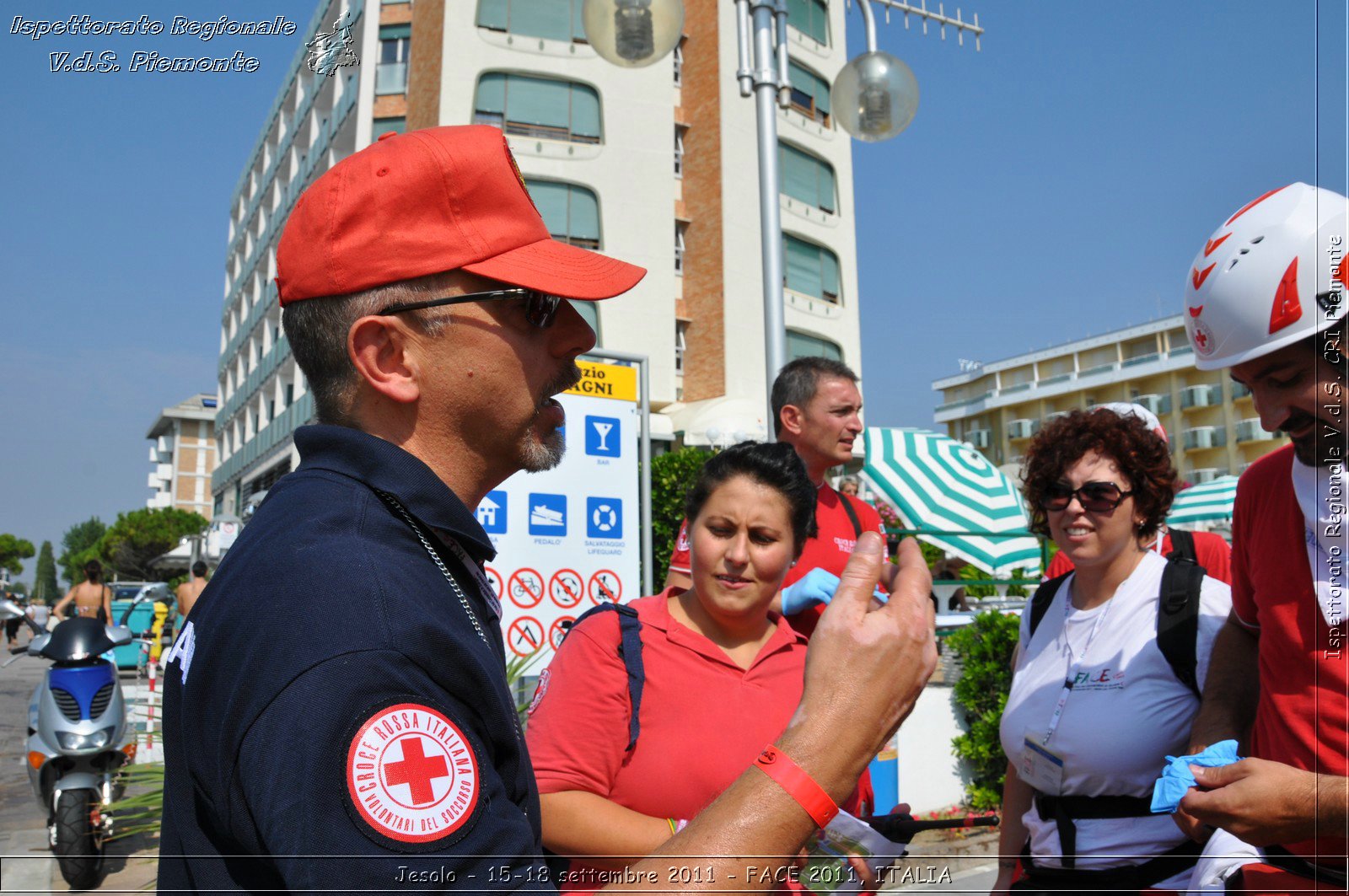 Jesolo - 15-18 settembre 2011 - FACE 2011, ITALIA -  Croce Rossa Italiana - Ispettorato Regionale Volontari del Soccorso Piemonte