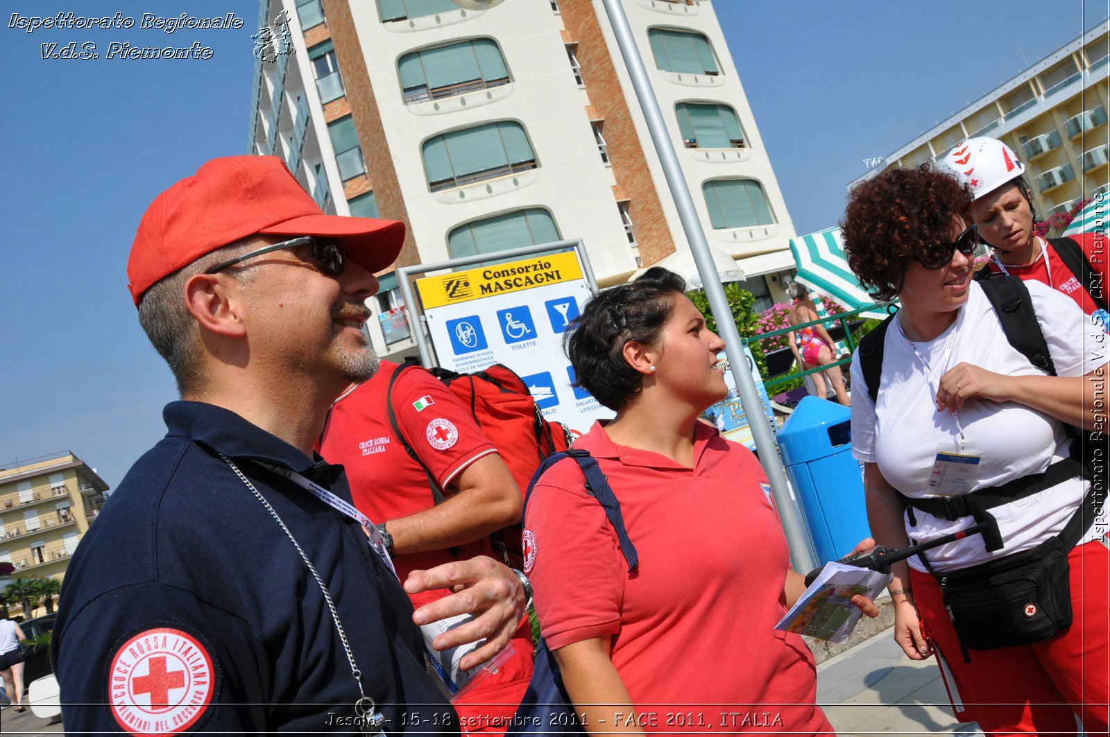 Jesolo - 15-18 settembre 2011 - FACE 2011, ITALIA -  Croce Rossa Italiana - Ispettorato Regionale Volontari del Soccorso Piemonte