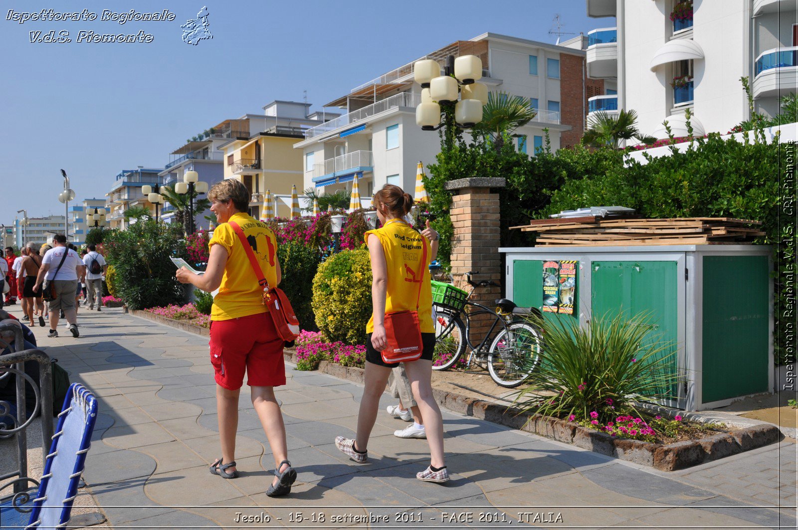 Jesolo - 15-18 settembre 2011 - FACE 2011, ITALIA -  Croce Rossa Italiana - Ispettorato Regionale Volontari del Soccorso Piemonte