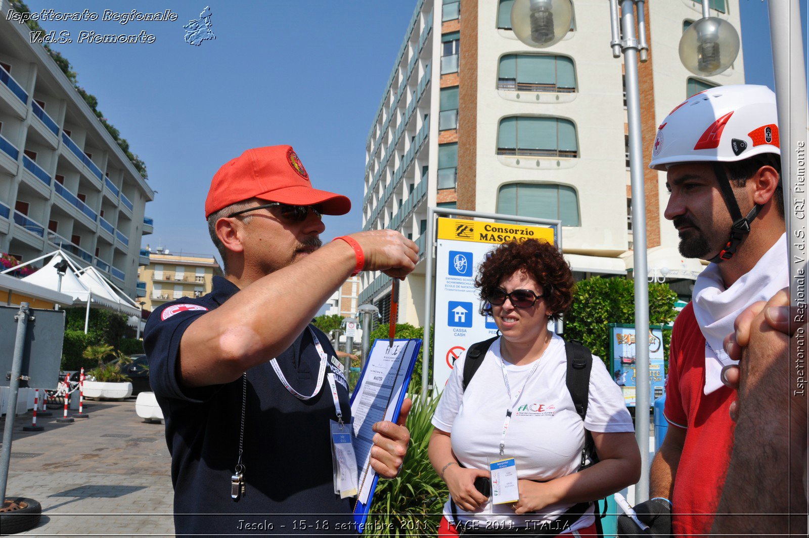 Jesolo - 15-18 settembre 2011 - FACE 2011, ITALIA -  Croce Rossa Italiana - Ispettorato Regionale Volontari del Soccorso Piemonte