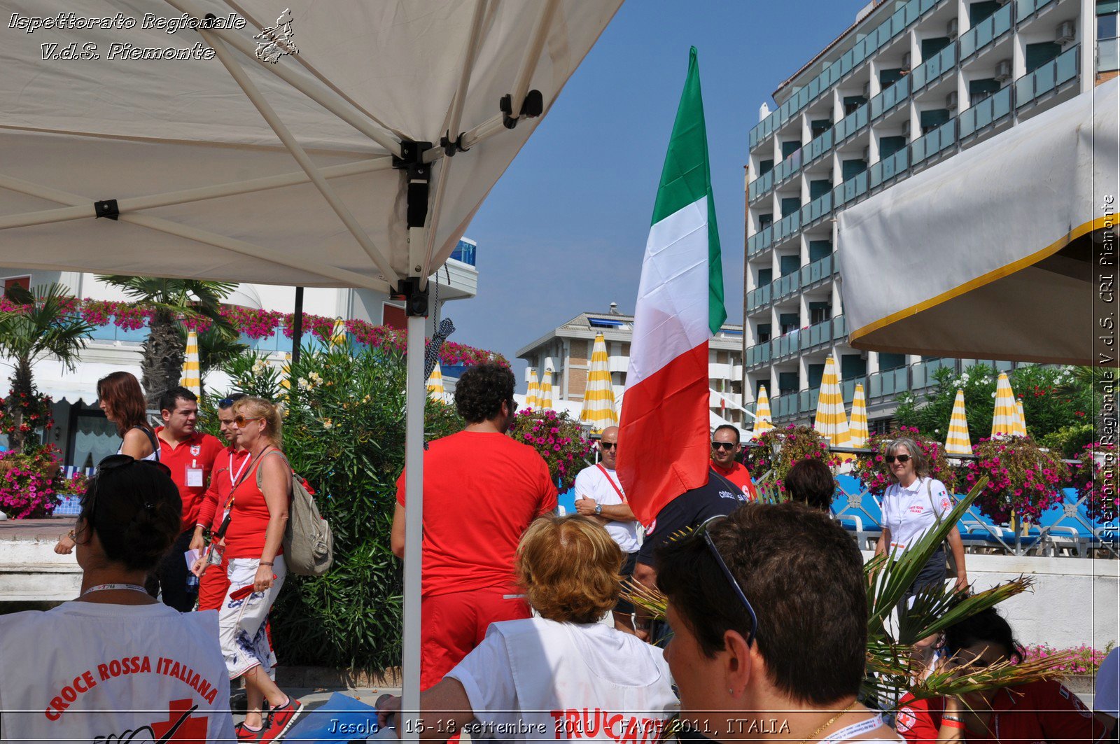 Jesolo - 15-18 settembre 2011 - FACE 2011, ITALIA -  Croce Rossa Italiana - Ispettorato Regionale Volontari del Soccorso Piemonte