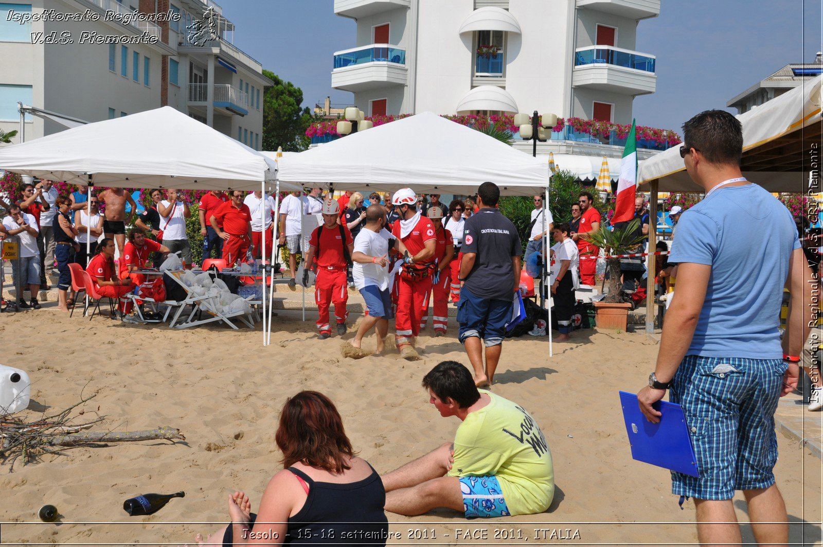 Jesolo - 15-18 settembre 2011 - FACE 2011, ITALIA -  Croce Rossa Italiana - Ispettorato Regionale Volontari del Soccorso Piemonte