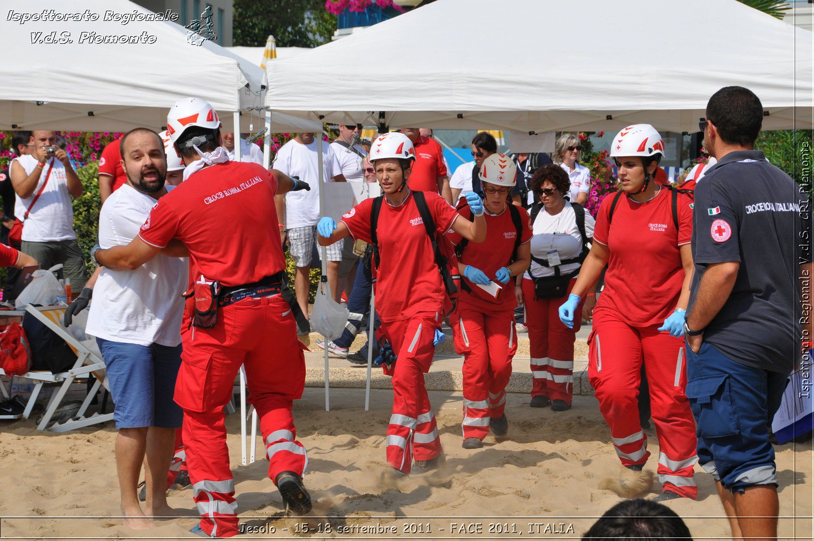 Jesolo - 15-18 settembre 2011 - FACE 2011, ITALIA -  Croce Rossa Italiana - Ispettorato Regionale Volontari del Soccorso Piemonte