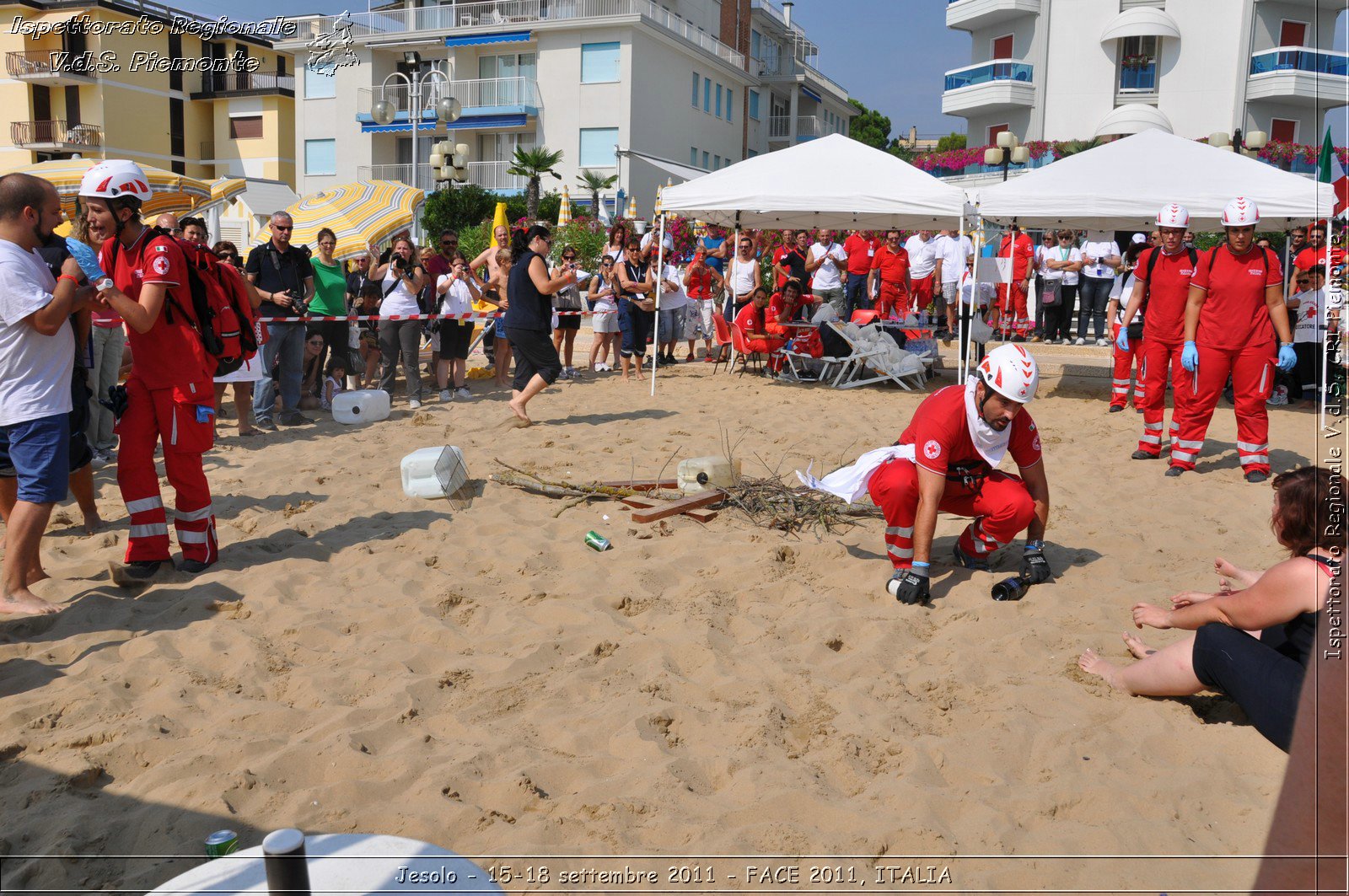 Jesolo - 15-18 settembre 2011 - FACE 2011, ITALIA -  Croce Rossa Italiana - Ispettorato Regionale Volontari del Soccorso Piemonte