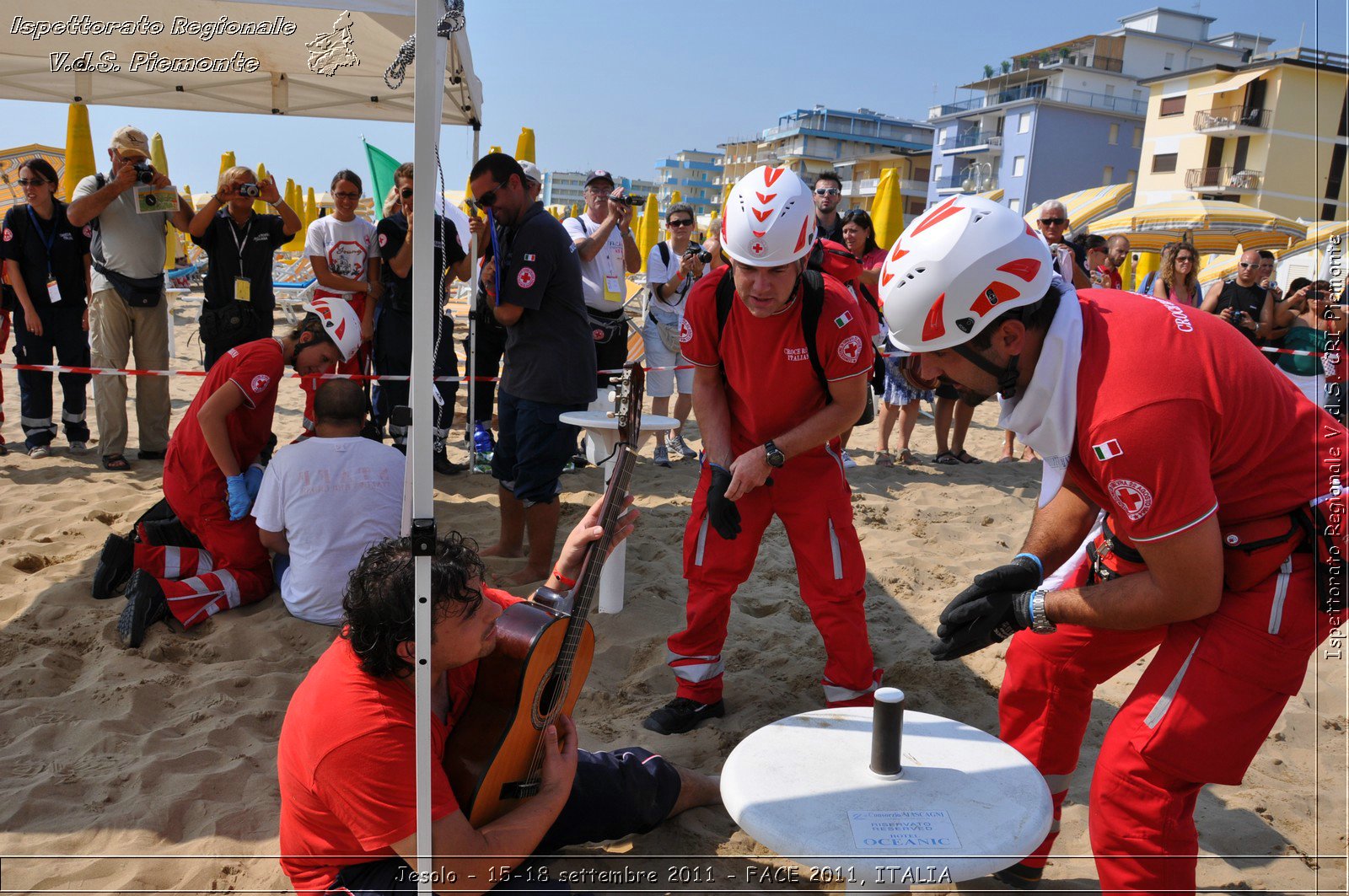 Jesolo - 15-18 settembre 2011 - FACE 2011, ITALIA -  Croce Rossa Italiana - Ispettorato Regionale Volontari del Soccorso Piemonte