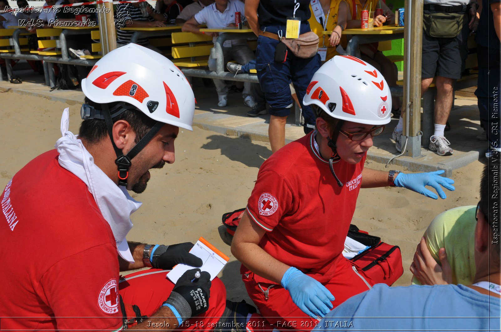 Jesolo - 15-18 settembre 2011 - FACE 2011, ITALIA -  Croce Rossa Italiana - Ispettorato Regionale Volontari del Soccorso Piemonte