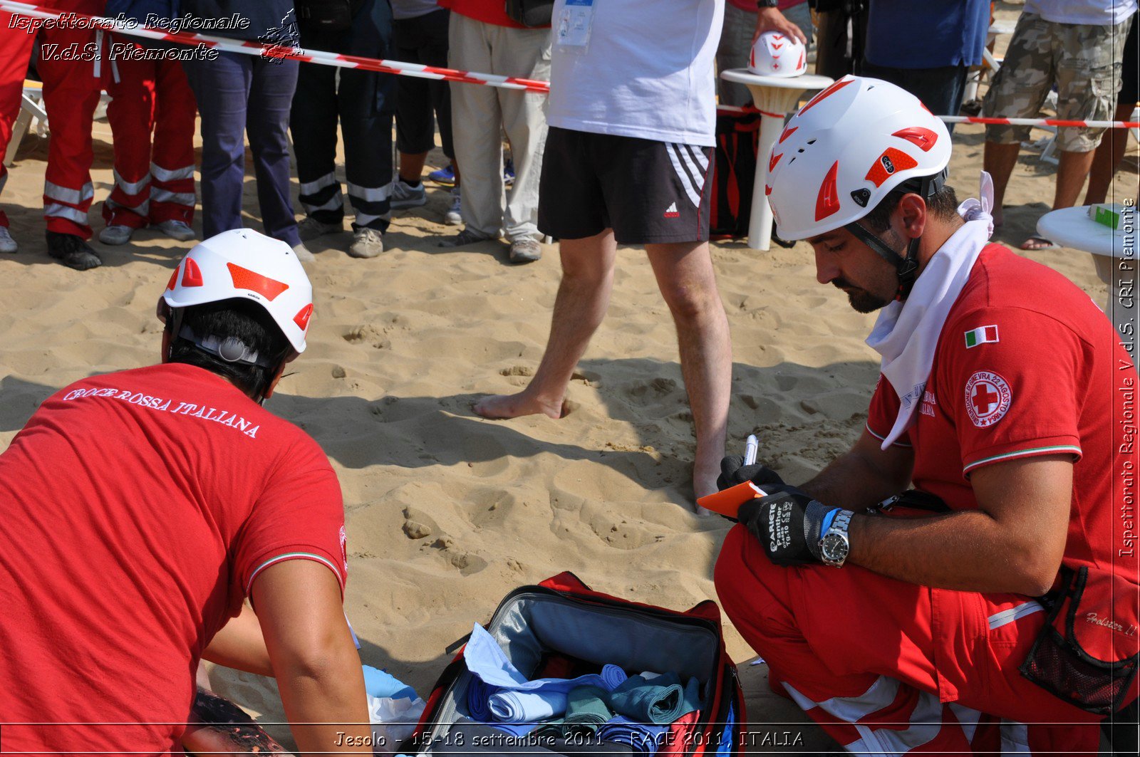 Jesolo - 15-18 settembre 2011 - FACE 2011, ITALIA -  Croce Rossa Italiana - Ispettorato Regionale Volontari del Soccorso Piemonte