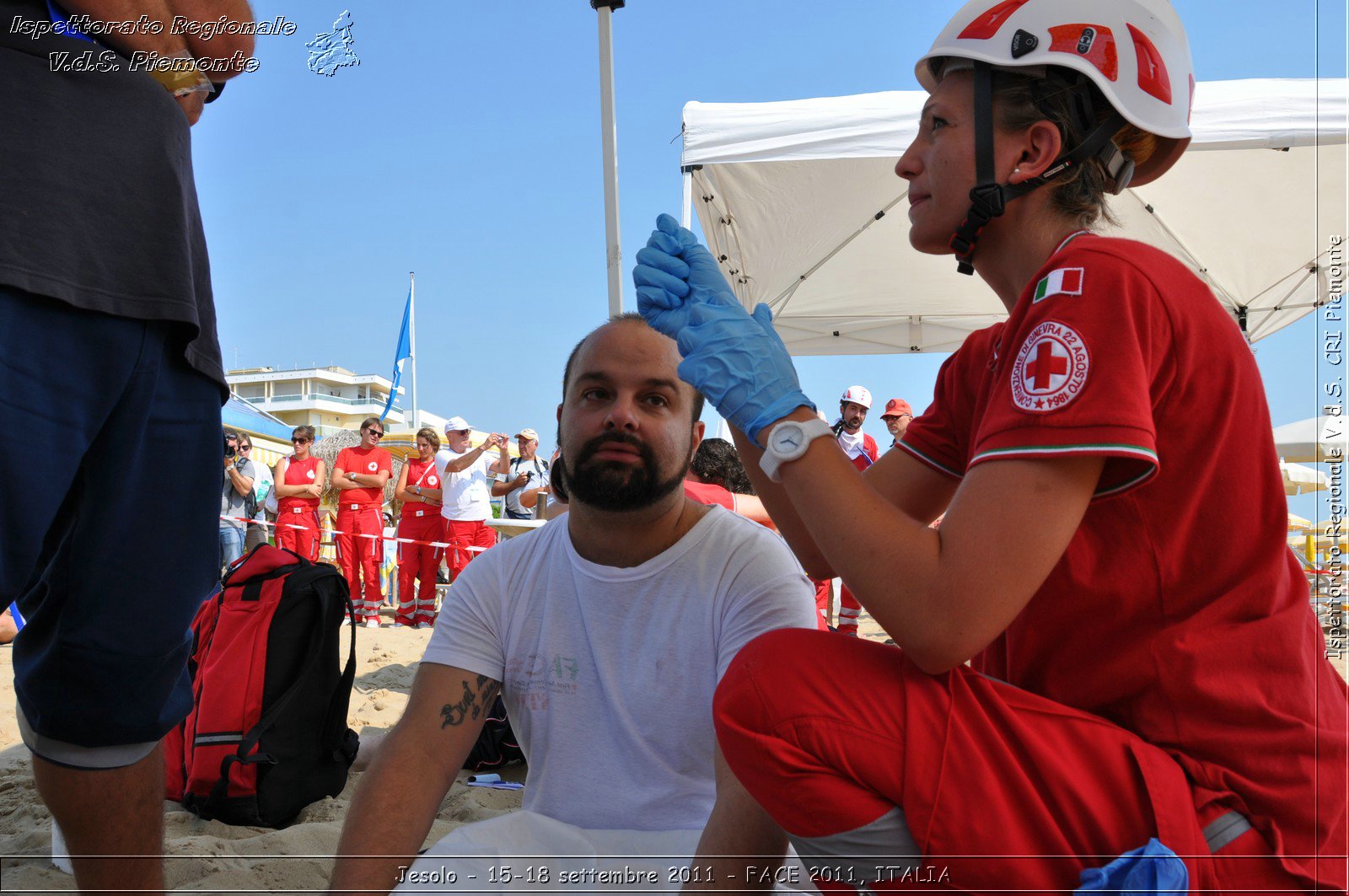 Jesolo - 15-18 settembre 2011 - FACE 2011, ITALIA -  Croce Rossa Italiana - Ispettorato Regionale Volontari del Soccorso Piemonte