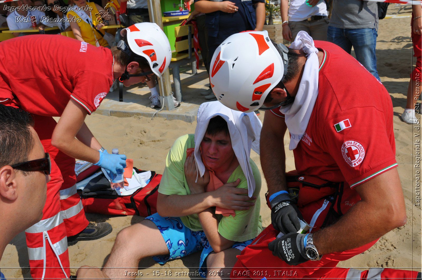 Jesolo - 15-18 settembre 2011 - FACE 2011, ITALIA -  Croce Rossa Italiana - Ispettorato Regionale Volontari del Soccorso Piemonte