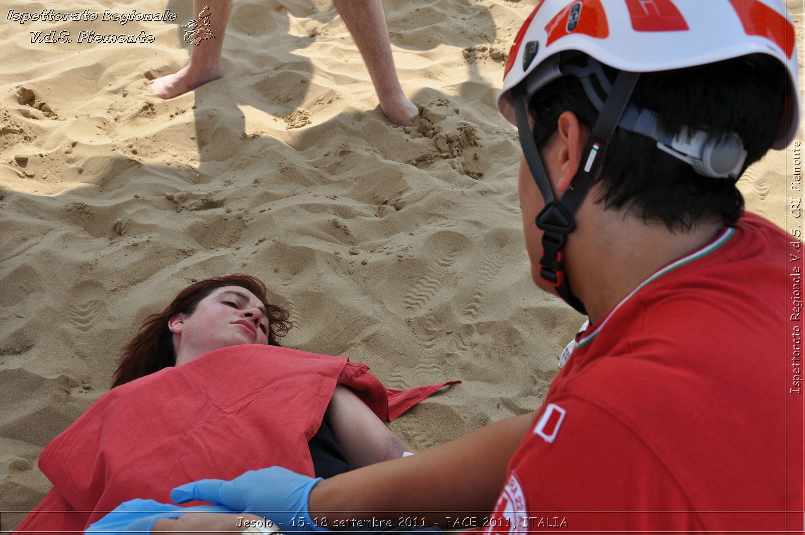 Jesolo - 15-18 settembre 2011 - FACE 2011, ITALIA -  Croce Rossa Italiana - Ispettorato Regionale Volontari del Soccorso Piemonte