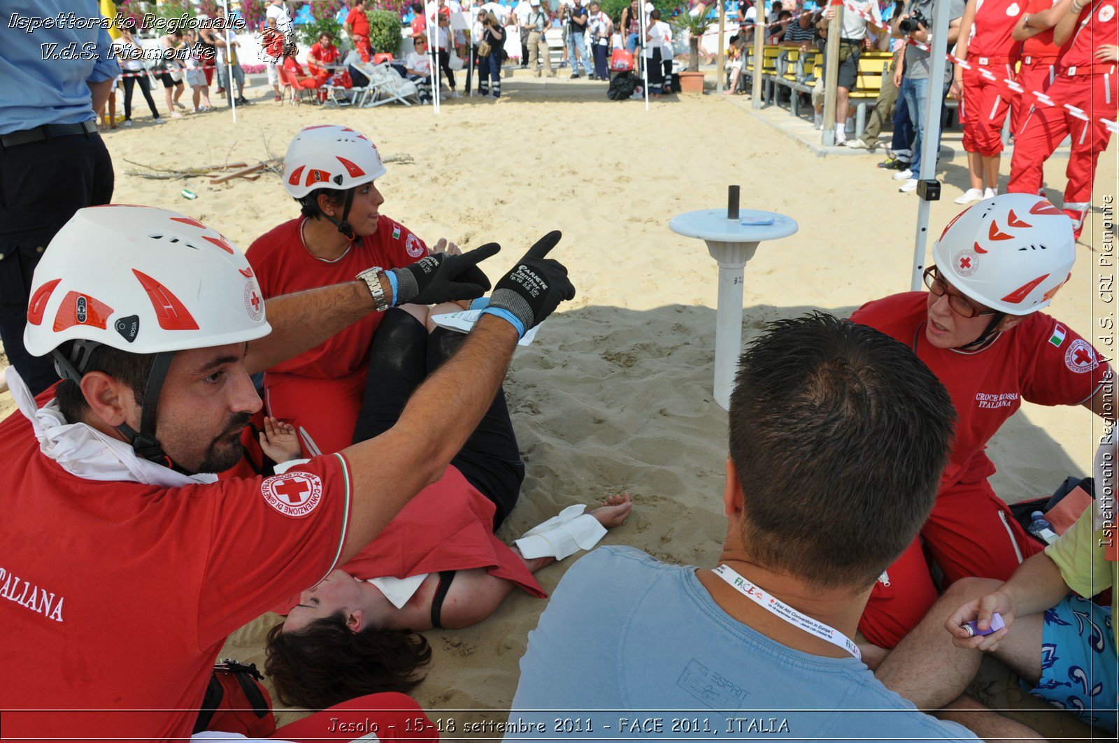 Jesolo - 15-18 settembre 2011 - FACE 2011, ITALIA -  Croce Rossa Italiana - Ispettorato Regionale Volontari del Soccorso Piemonte