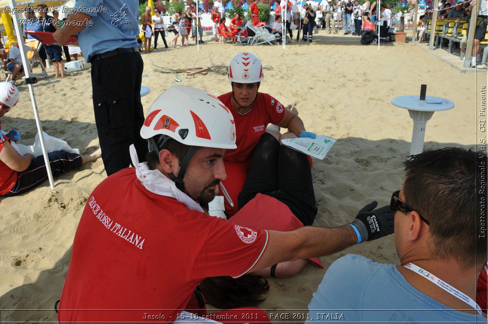 Jesolo - 15-18 settembre 2011 - FACE 2011, ITALIA -  Croce Rossa Italiana - Ispettorato Regionale Volontari del Soccorso Piemonte