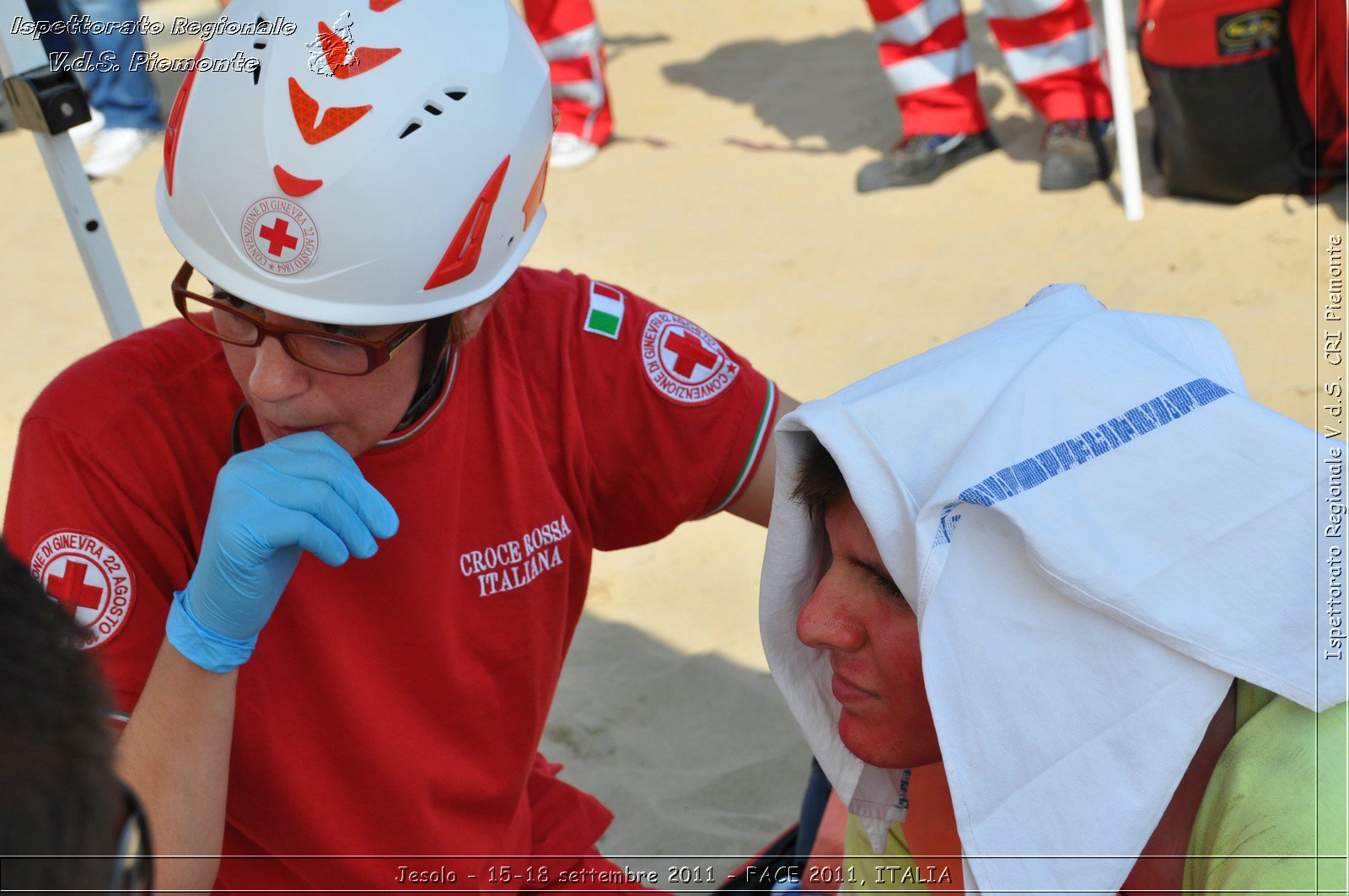 Jesolo - 15-18 settembre 2011 - FACE 2011, ITALIA -  Croce Rossa Italiana - Ispettorato Regionale Volontari del Soccorso Piemonte