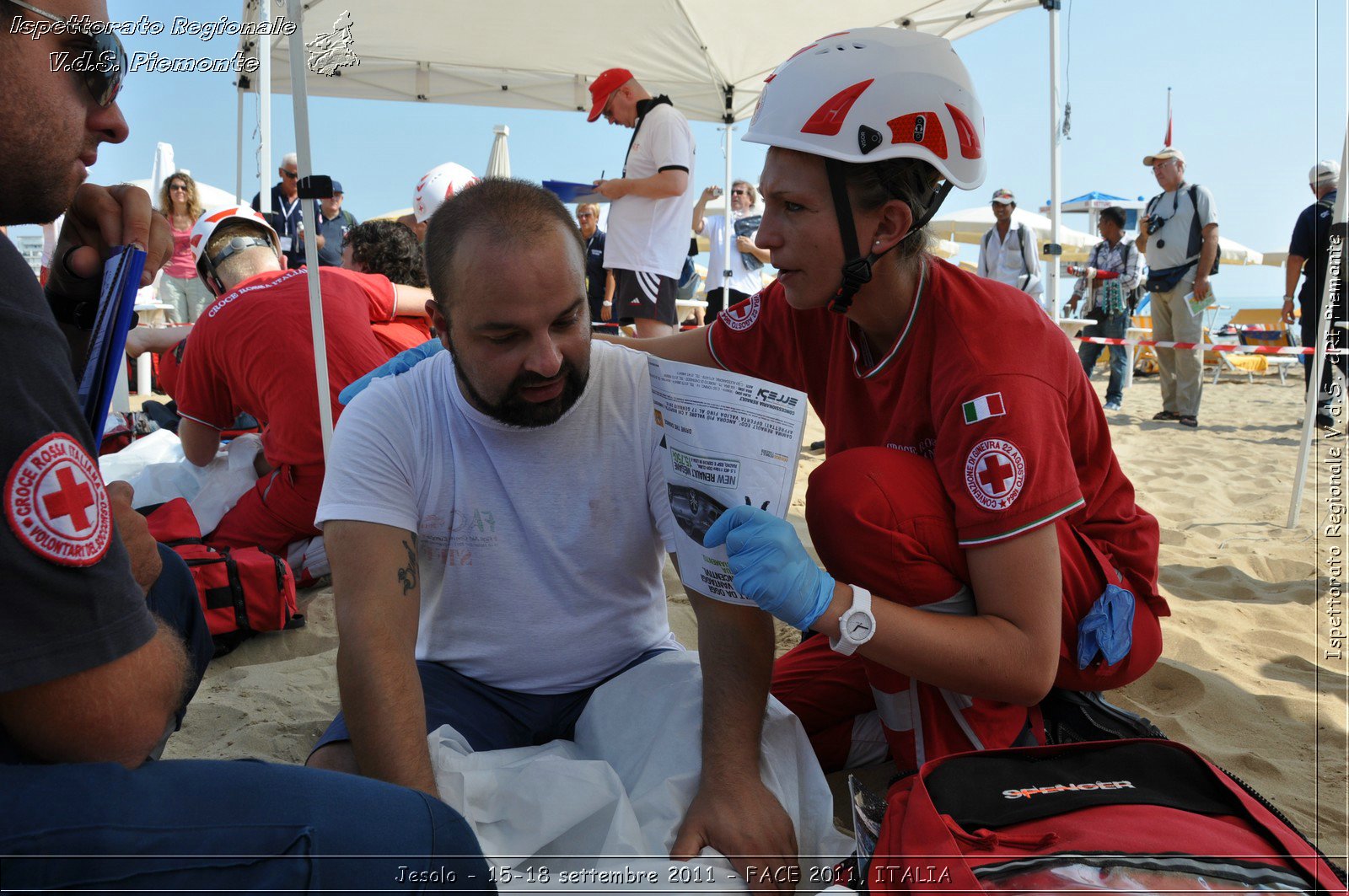 Jesolo - 15-18 settembre 2011 - FACE 2011, ITALIA -  Croce Rossa Italiana - Ispettorato Regionale Volontari del Soccorso Piemonte