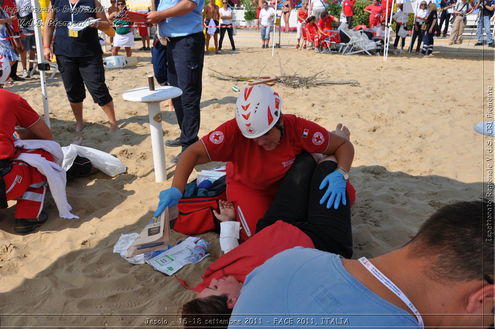 Jesolo - 15-18 settembre 2011 - FACE 2011, ITALIA -  Croce Rossa Italiana - Ispettorato Regionale Volontari del Soccorso Piemonte