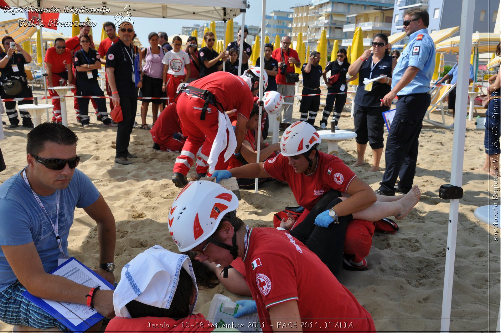 Jesolo - 15-18 settembre 2011 - FACE 2011, ITALIA -  Croce Rossa Italiana - Ispettorato Regionale Volontari del Soccorso Piemonte