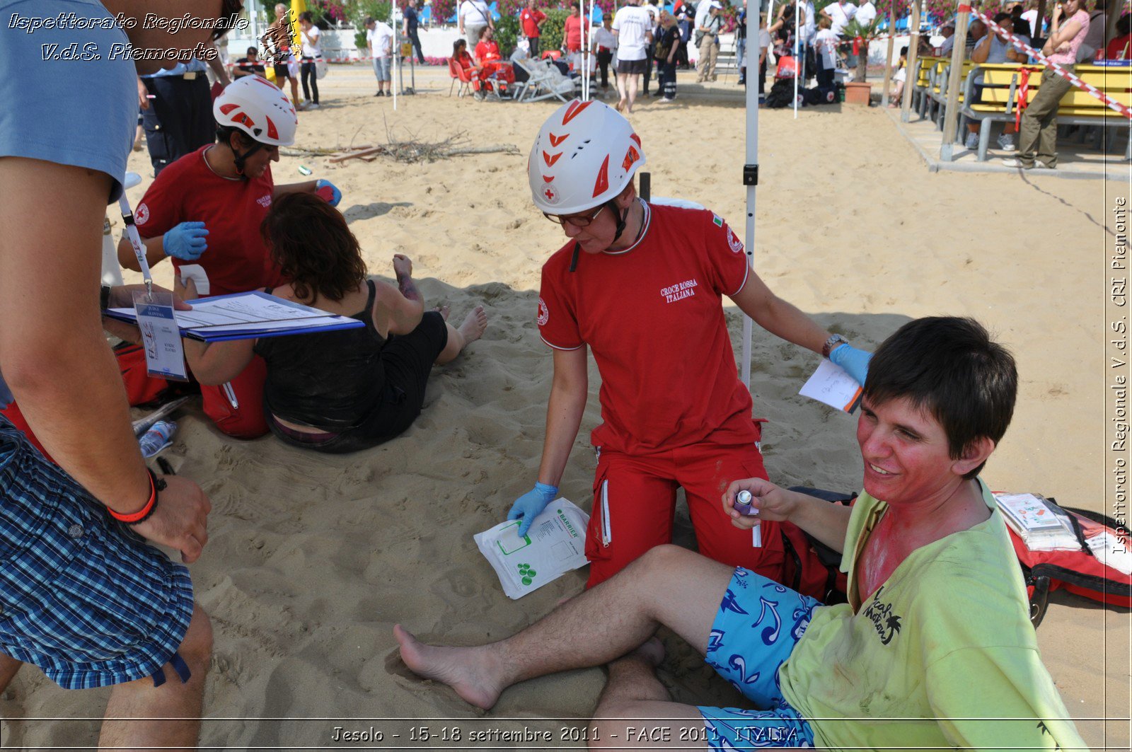 Jesolo - 15-18 settembre 2011 - FACE 2011, ITALIA -  Croce Rossa Italiana - Ispettorato Regionale Volontari del Soccorso Piemonte