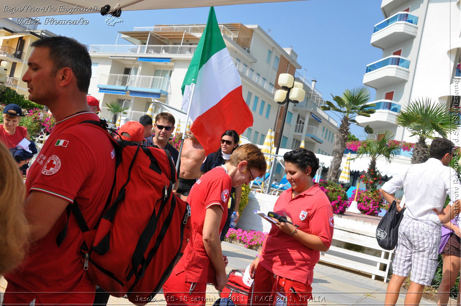 Jesolo - 15-18 settembre 2011 - FACE 2011, ITALIA -  Croce Rossa Italiana - Ispettorato Regionale Volontari del Soccorso Piemonte