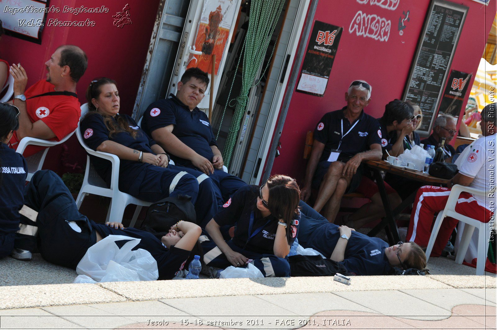 Jesolo - 15-18 settembre 2011 - FACE 2011, ITALIA -  Croce Rossa Italiana - Ispettorato Regionale Volontari del Soccorso Piemonte