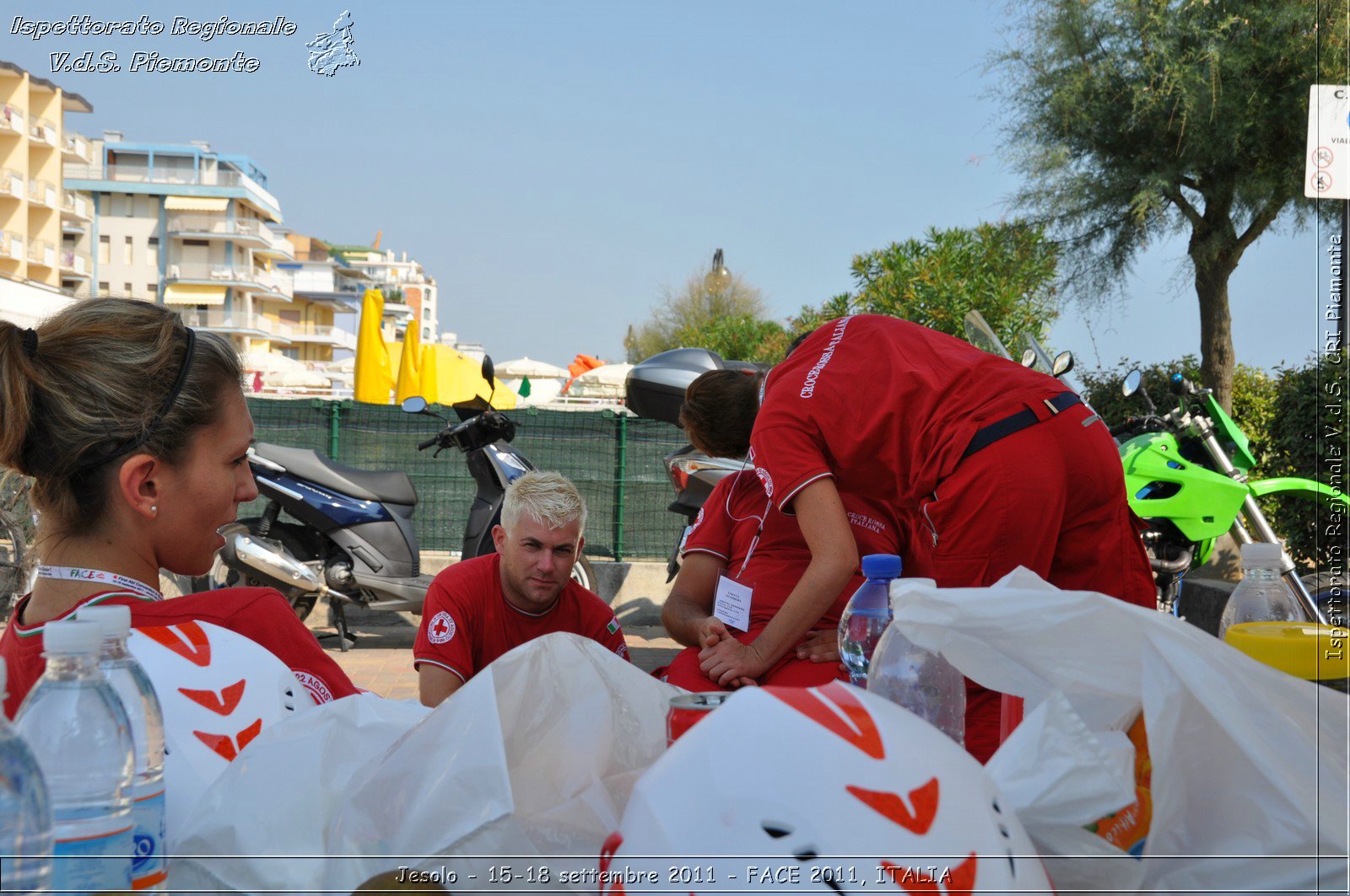 Jesolo - 15-18 settembre 2011 - FACE 2011, ITALIA -  Croce Rossa Italiana - Ispettorato Regionale Volontari del Soccorso Piemonte