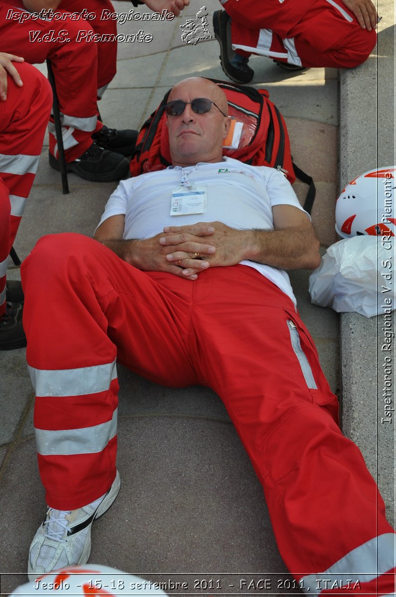 Jesolo - 15-18 settembre 2011 - FACE 2011, ITALIA -  Croce Rossa Italiana - Ispettorato Regionale Volontari del Soccorso Piemonte