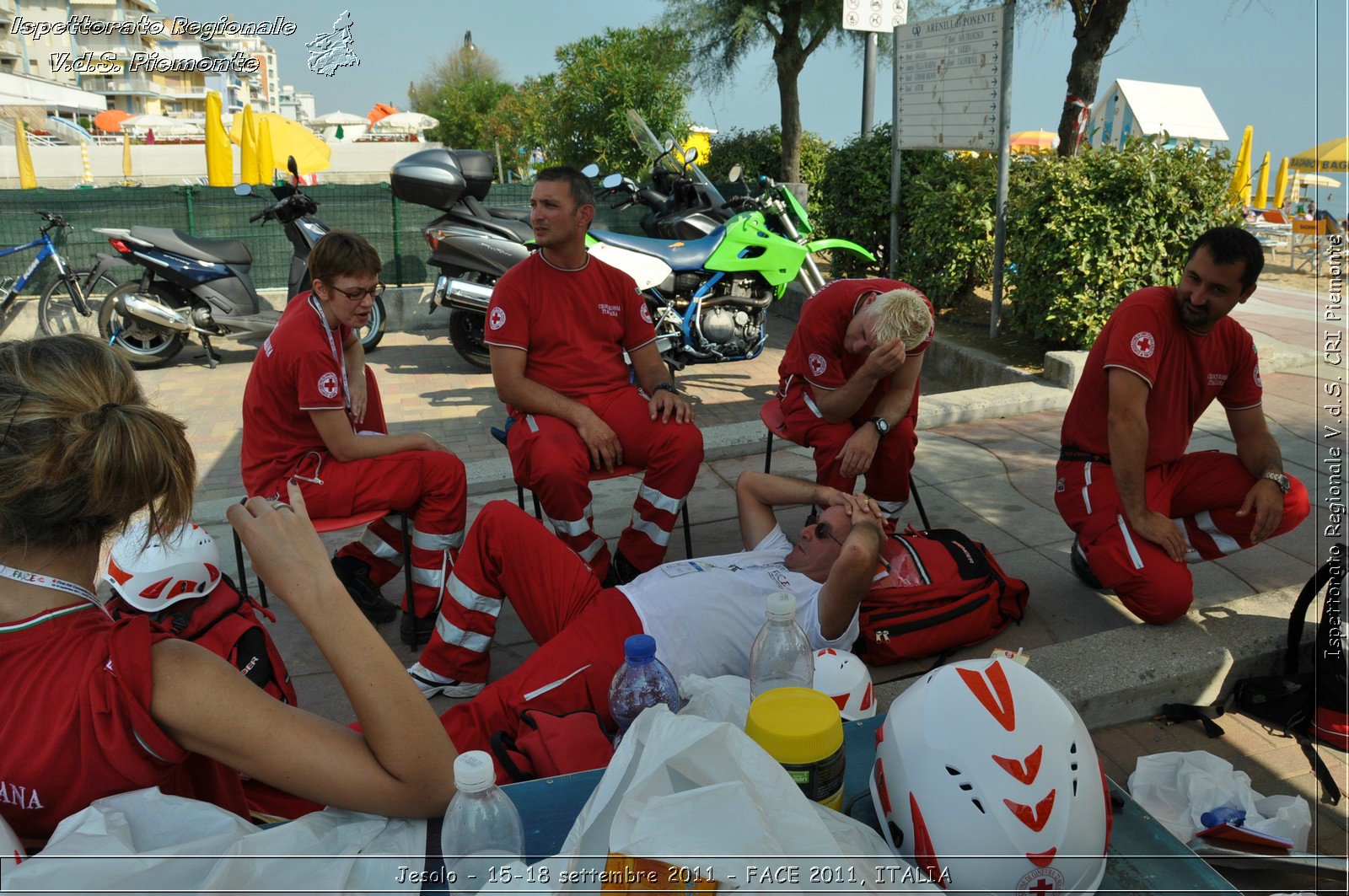 Jesolo - 15-18 settembre 2011 - FACE 2011, ITALIA -  Croce Rossa Italiana - Ispettorato Regionale Volontari del Soccorso Piemonte