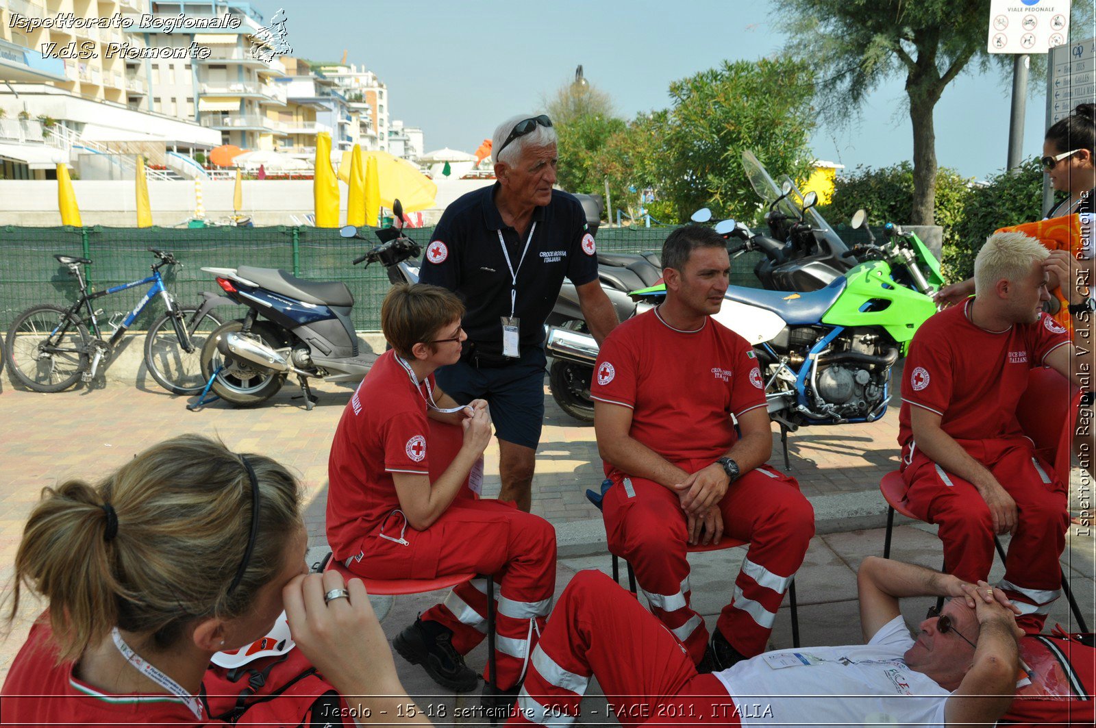 Jesolo - 15-18 settembre 2011 - FACE 2011, ITALIA -  Croce Rossa Italiana - Ispettorato Regionale Volontari del Soccorso Piemonte