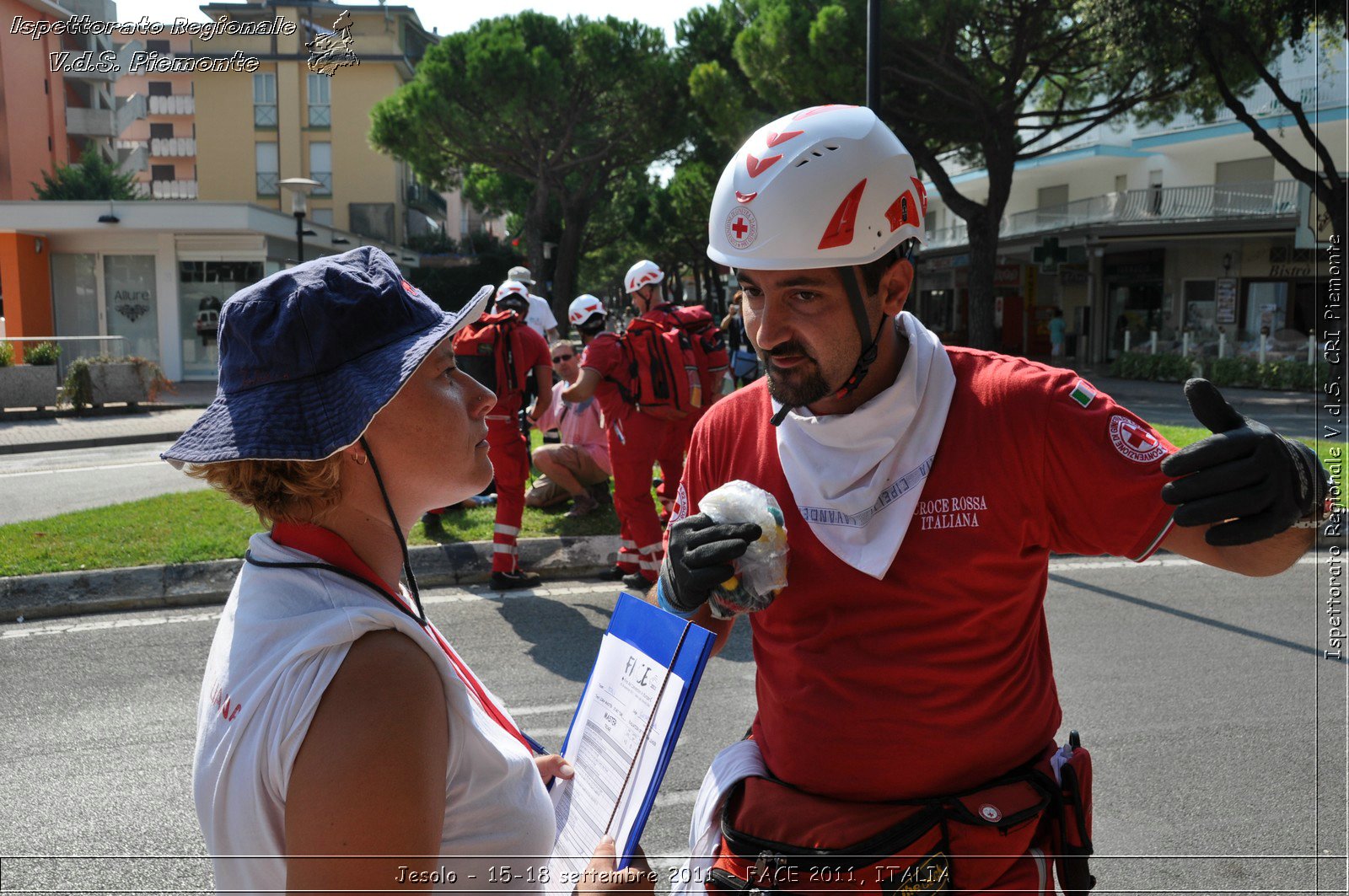 Jesolo - 15-18 settembre 2011 - FACE 2011, ITALIA -  Croce Rossa Italiana - Ispettorato Regionale Volontari del Soccorso Piemonte