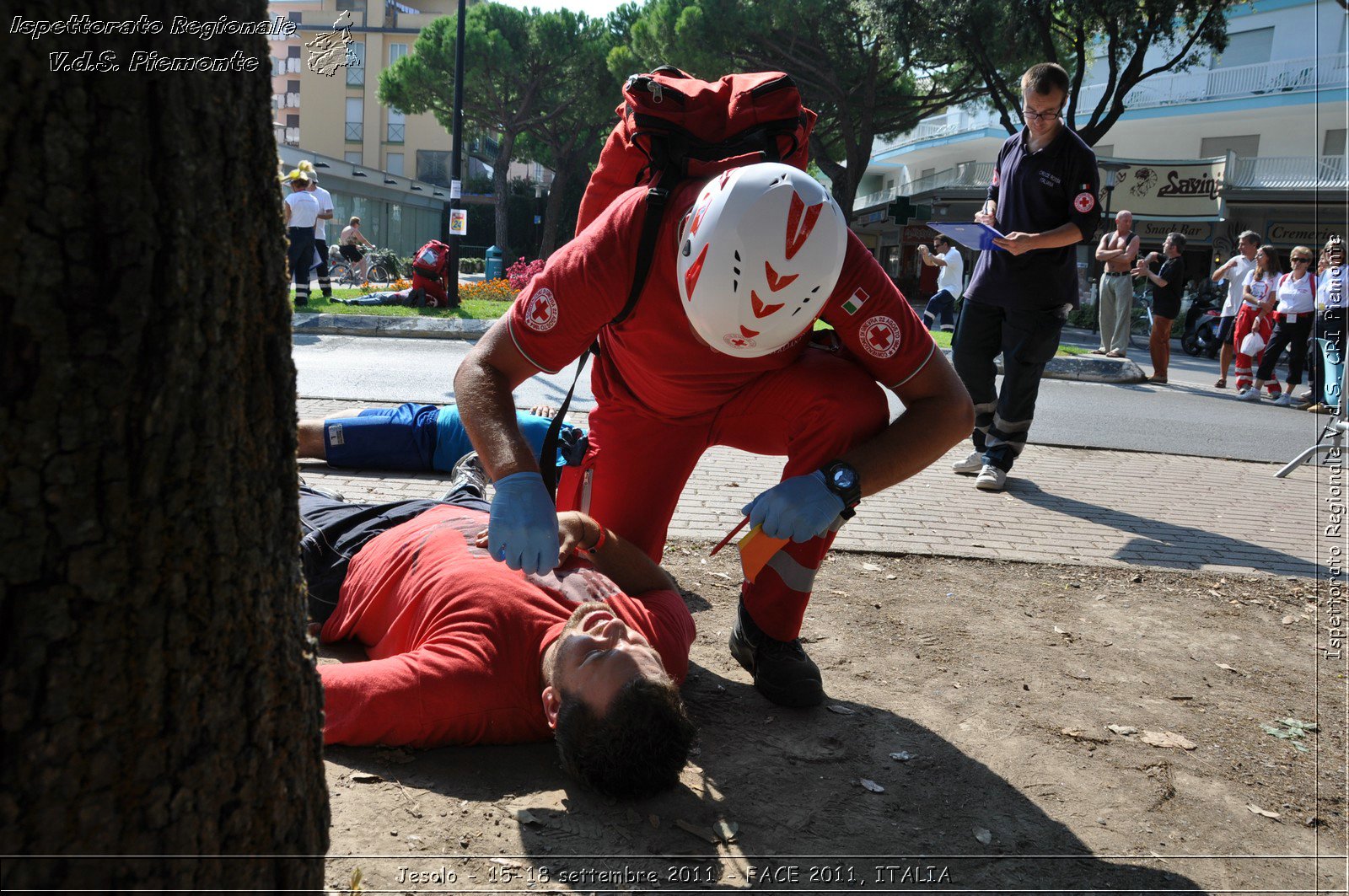 Jesolo - 15-18 settembre 2011 - FACE 2011, ITALIA -  Croce Rossa Italiana - Ispettorato Regionale Volontari del Soccorso Piemonte