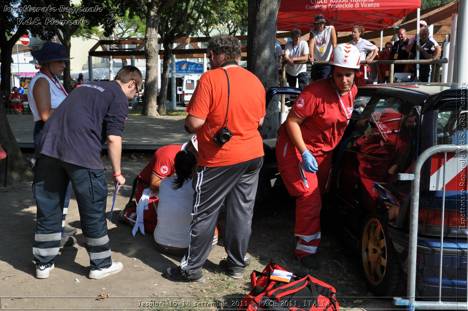 Jesolo - 15-18 settembre 2011 - FACE 2011, ITALIA -  Croce Rossa Italiana - Ispettorato Regionale Volontari del Soccorso Piemonte