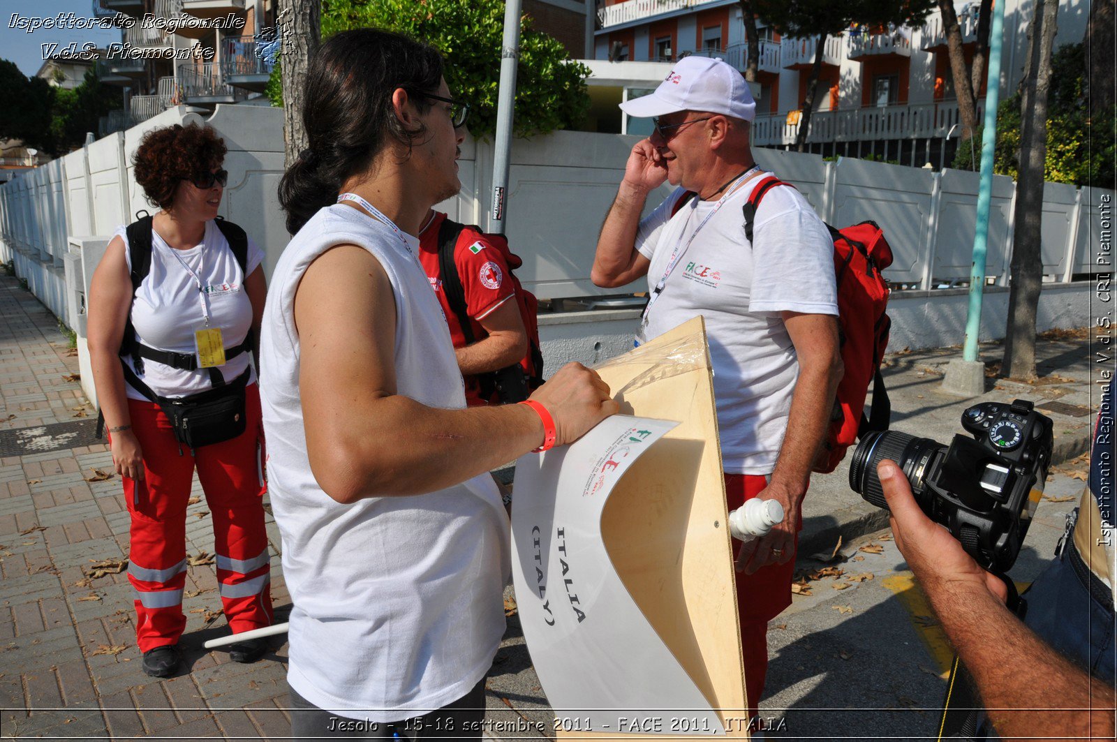 Jesolo - 15-18 settembre 2011 - FACE 2011, ITALIA -  Croce Rossa Italiana - Ispettorato Regionale Volontari del Soccorso Piemonte